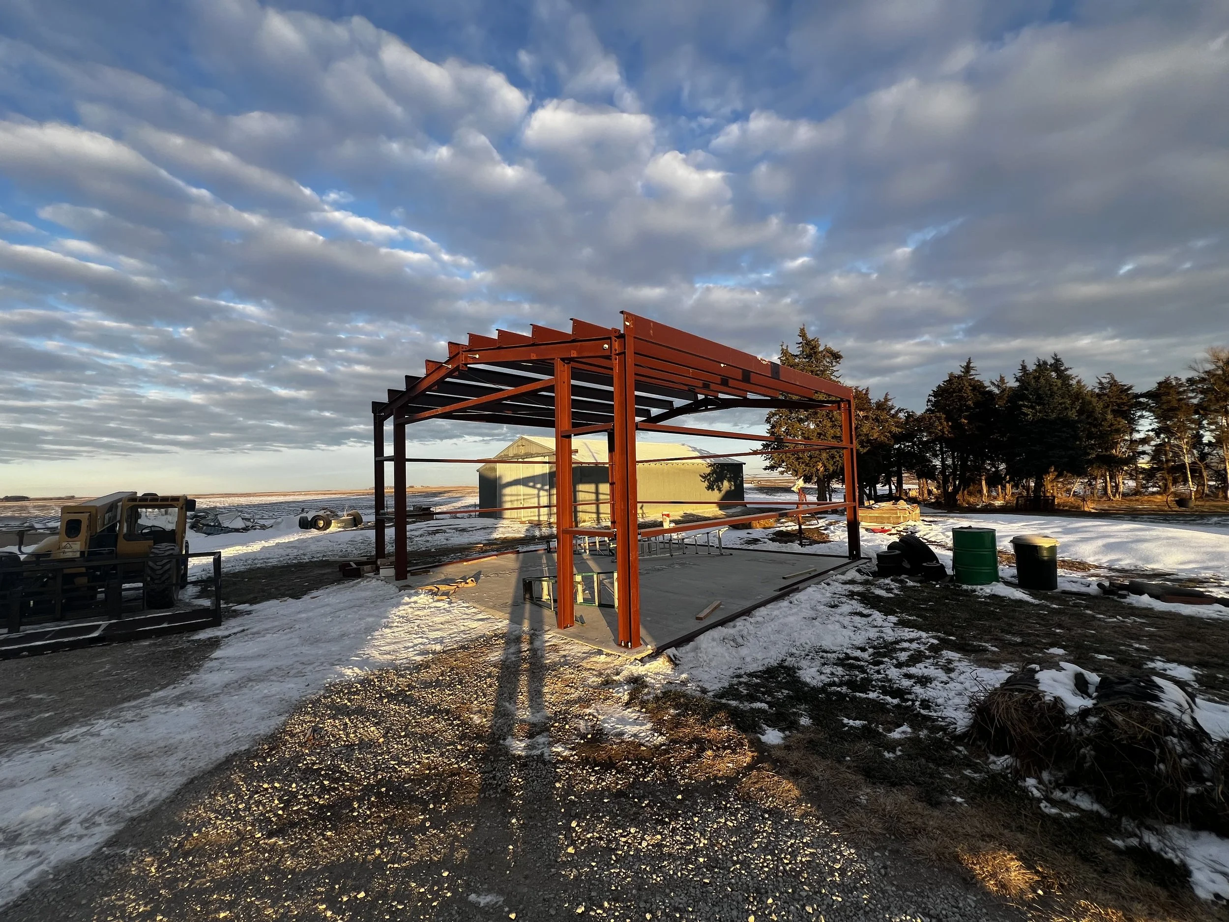 York-County-B&C-Steel-Red-Iron-Building