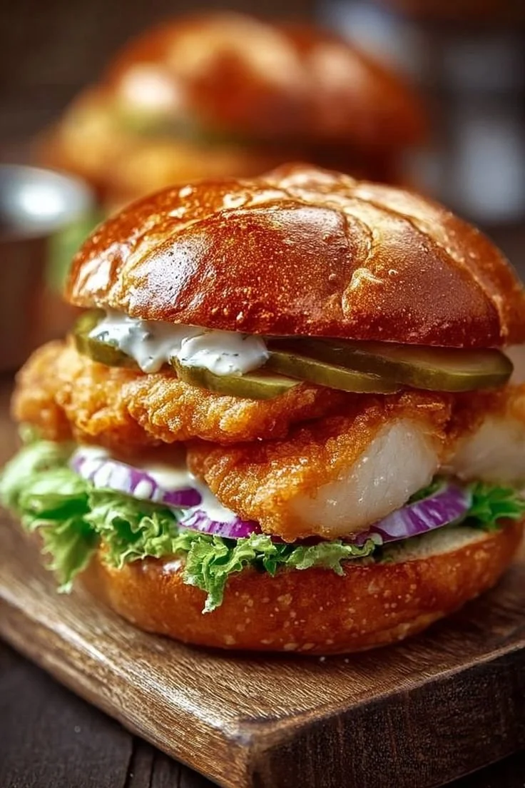 Fried fish Sandwich