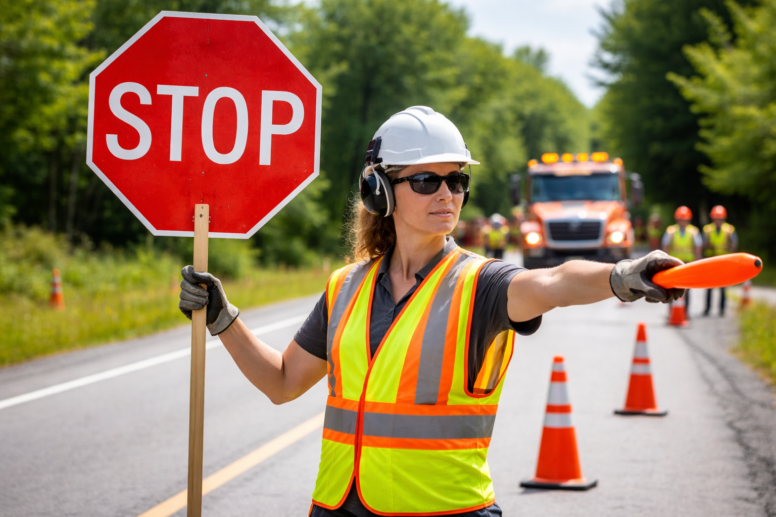 Traffic Control- Flaggers