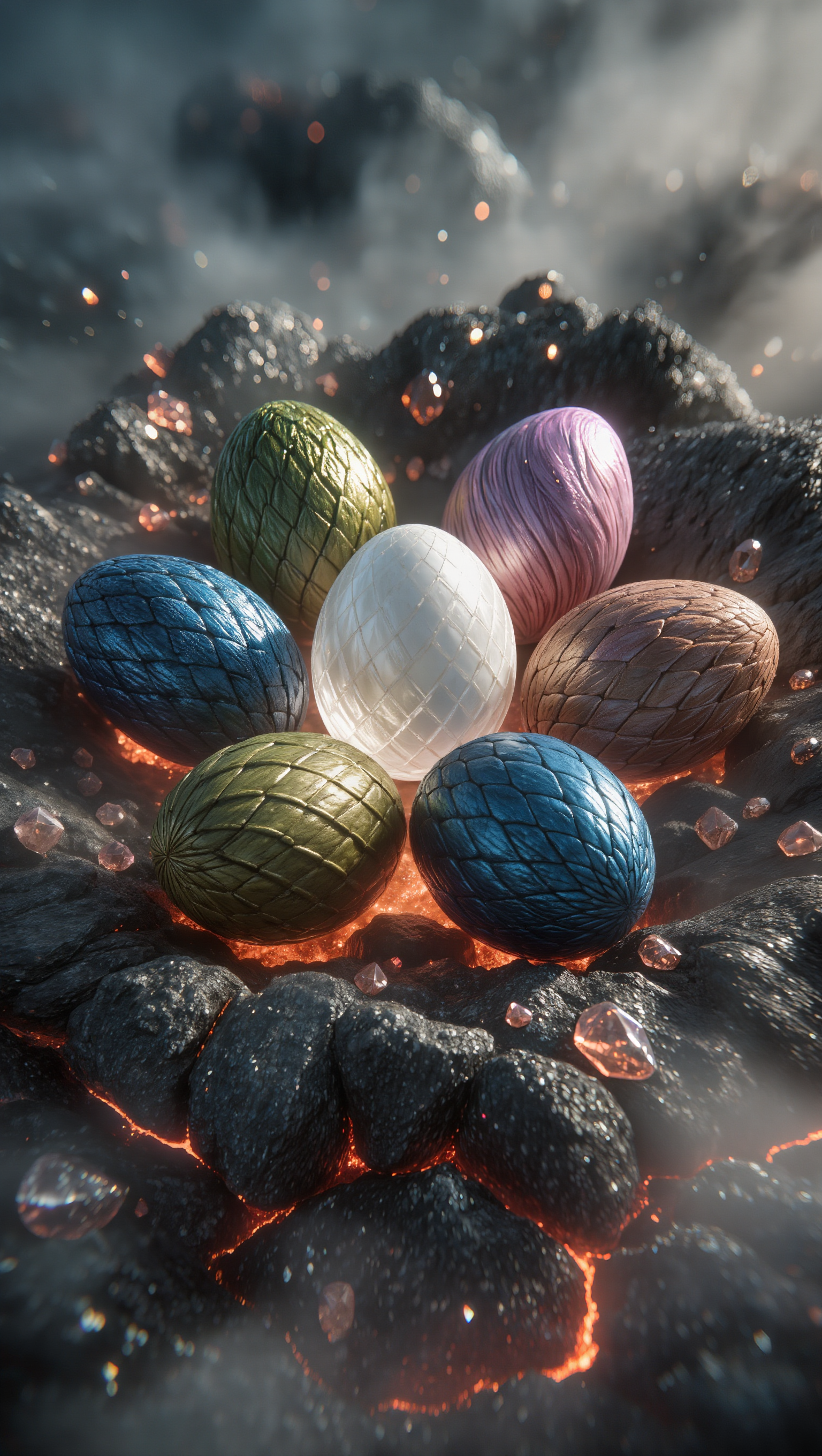 Dragon Eggs in an Amelk'akar