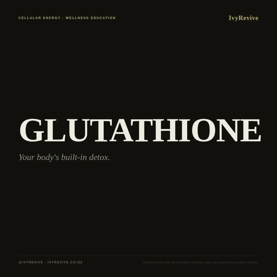 GLUTATHIONE

Think of it as your cells&rsquo; personal cleaning crew working around the clock. Glutathione is made naturally in your body and helps flush out toxins, fight off damage from everyday stress, and keep your immune system strong. 

The pro