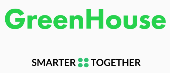 GreenHouse logo with the tagline "Smarter Together" in black text.