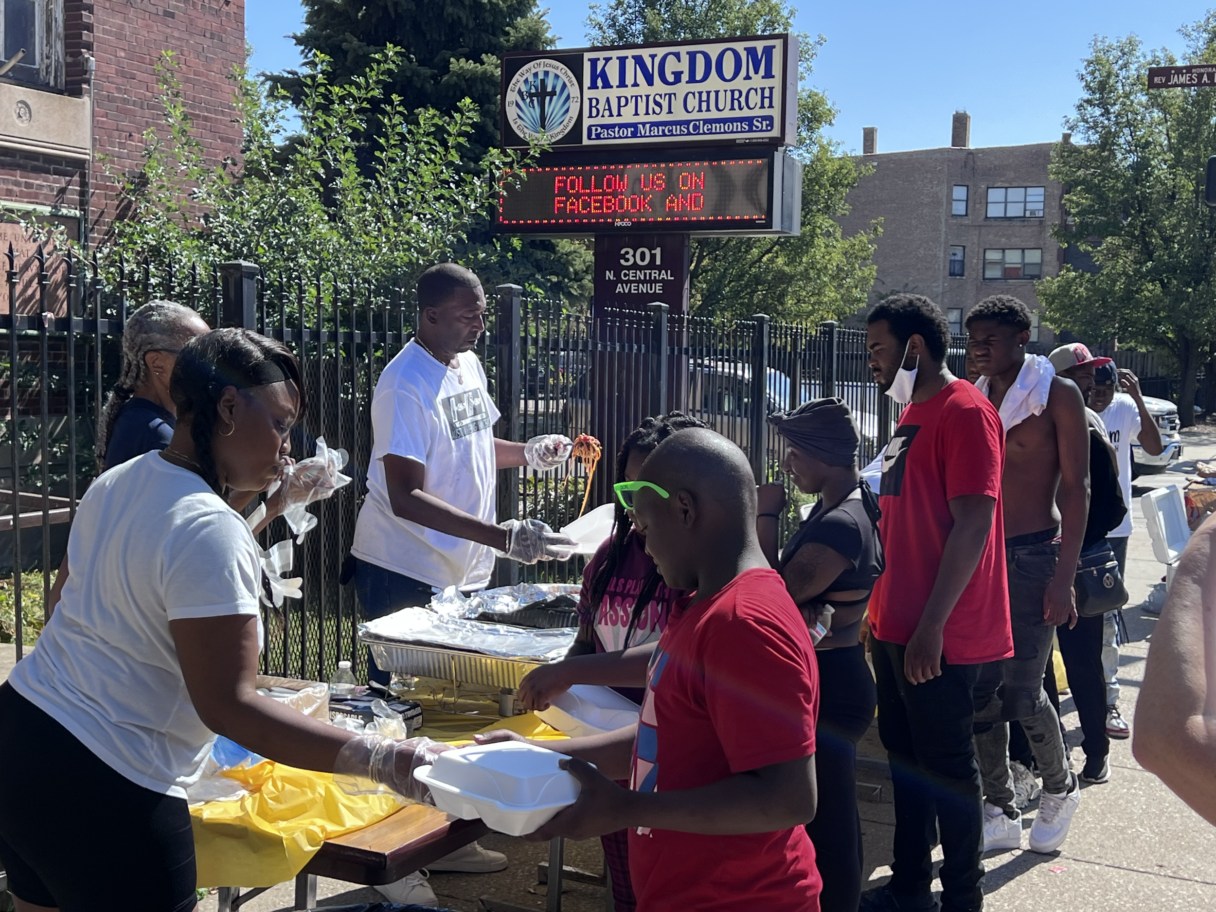 Feed the community at Kingdom Baptist Church in partnership with Jehovah Jireh and Auston Helping Hands
