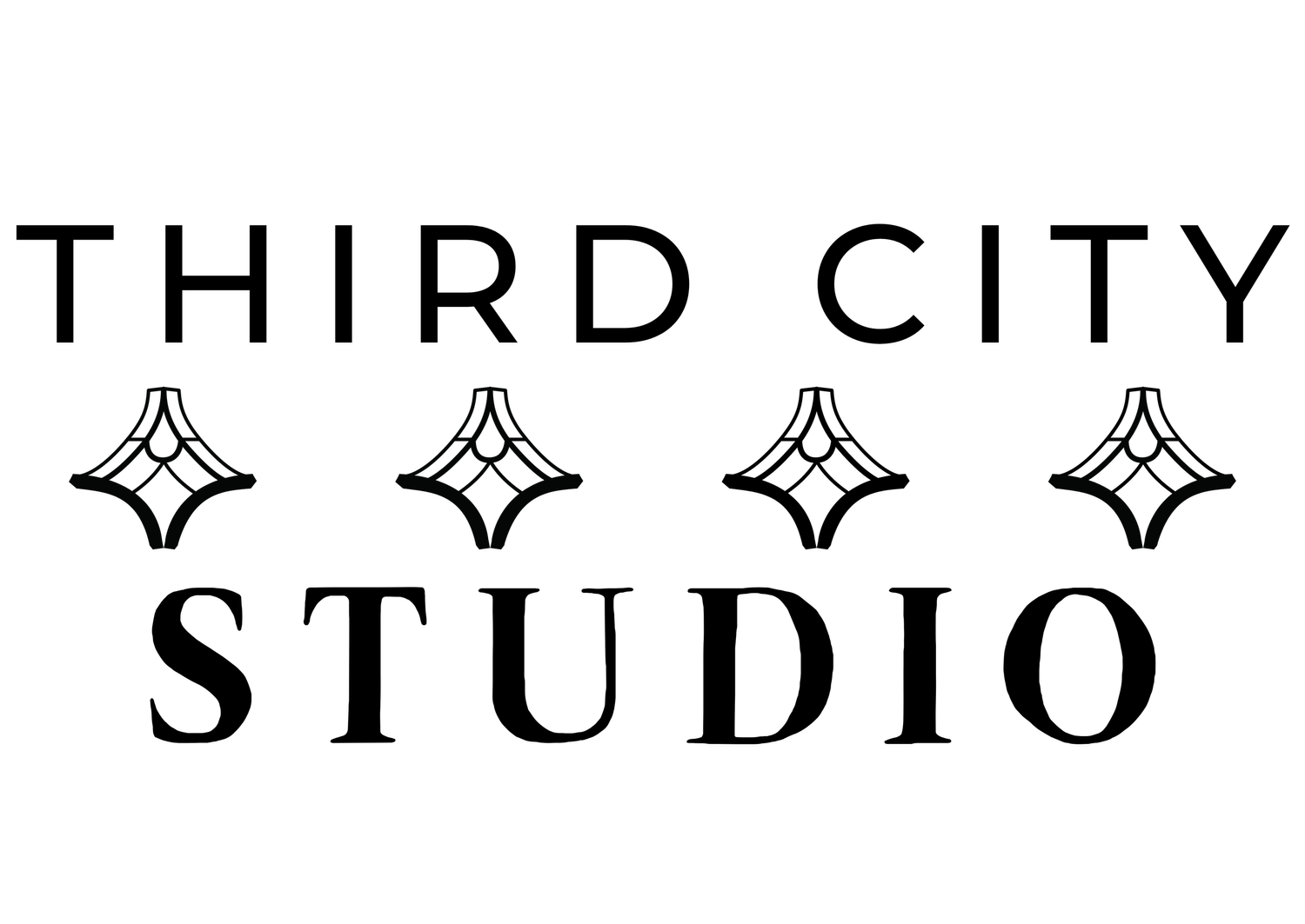 A clock with a spiked circle on top, hands pointing at 10:10, and numbers marked on its face.