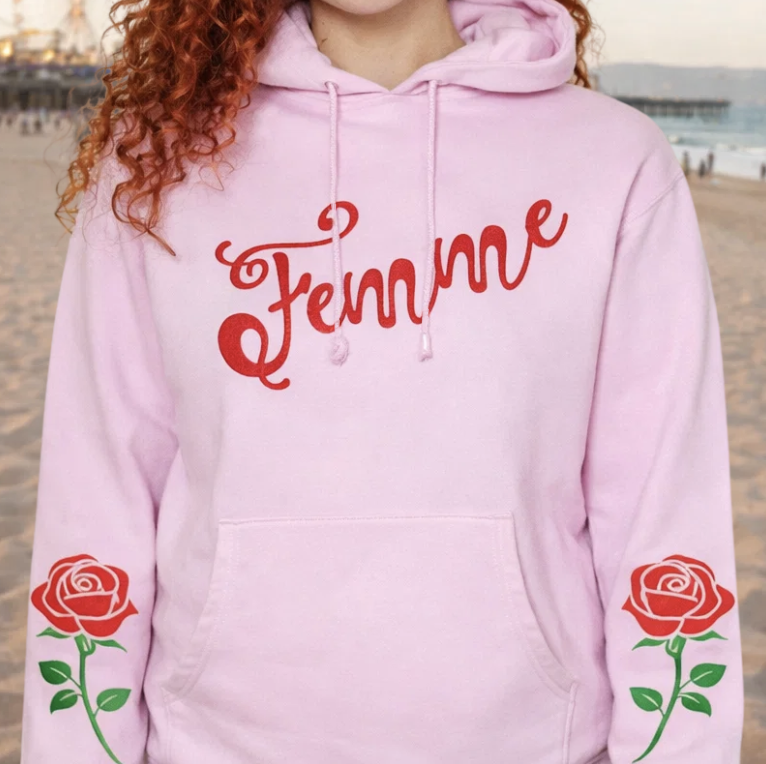 Femme Floral Hoodie