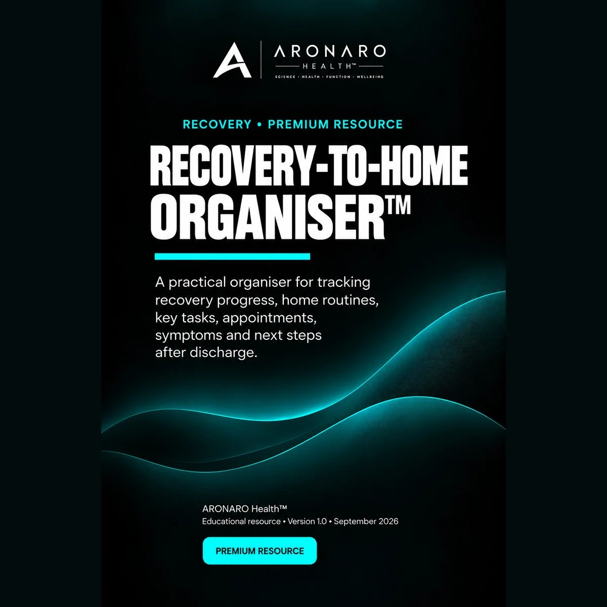 Recovery-to-Home Organiser