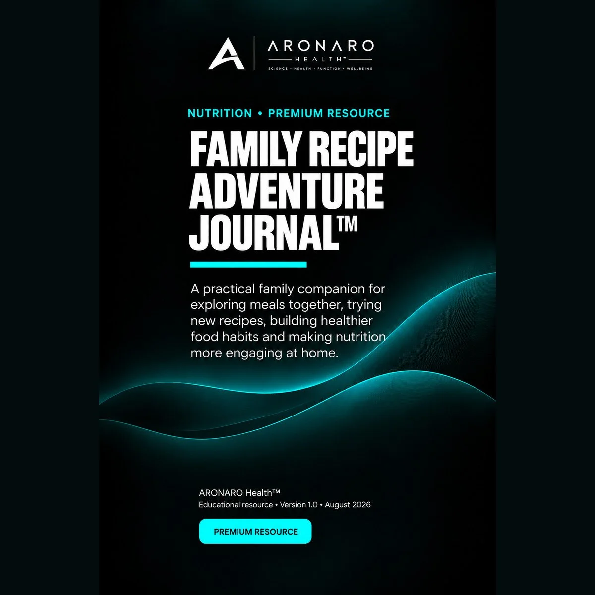 Family Recipe Adventure Journal
