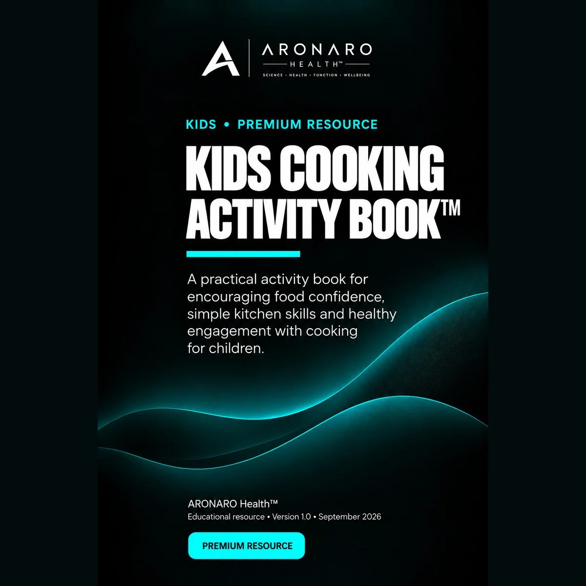 Kids Cooking Activity Book