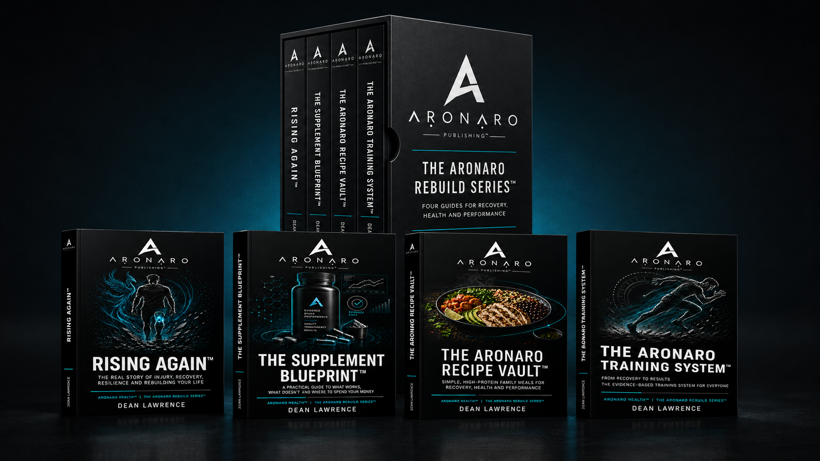 The complete four-book ARONARO Rebuild Series™ boxset collection