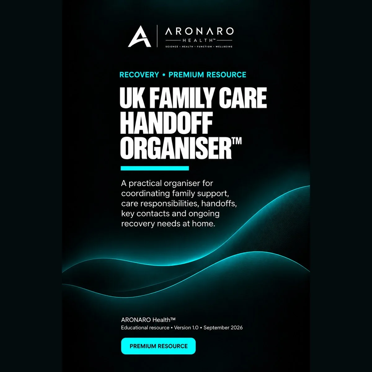 UK Family Care Handoff Organiser