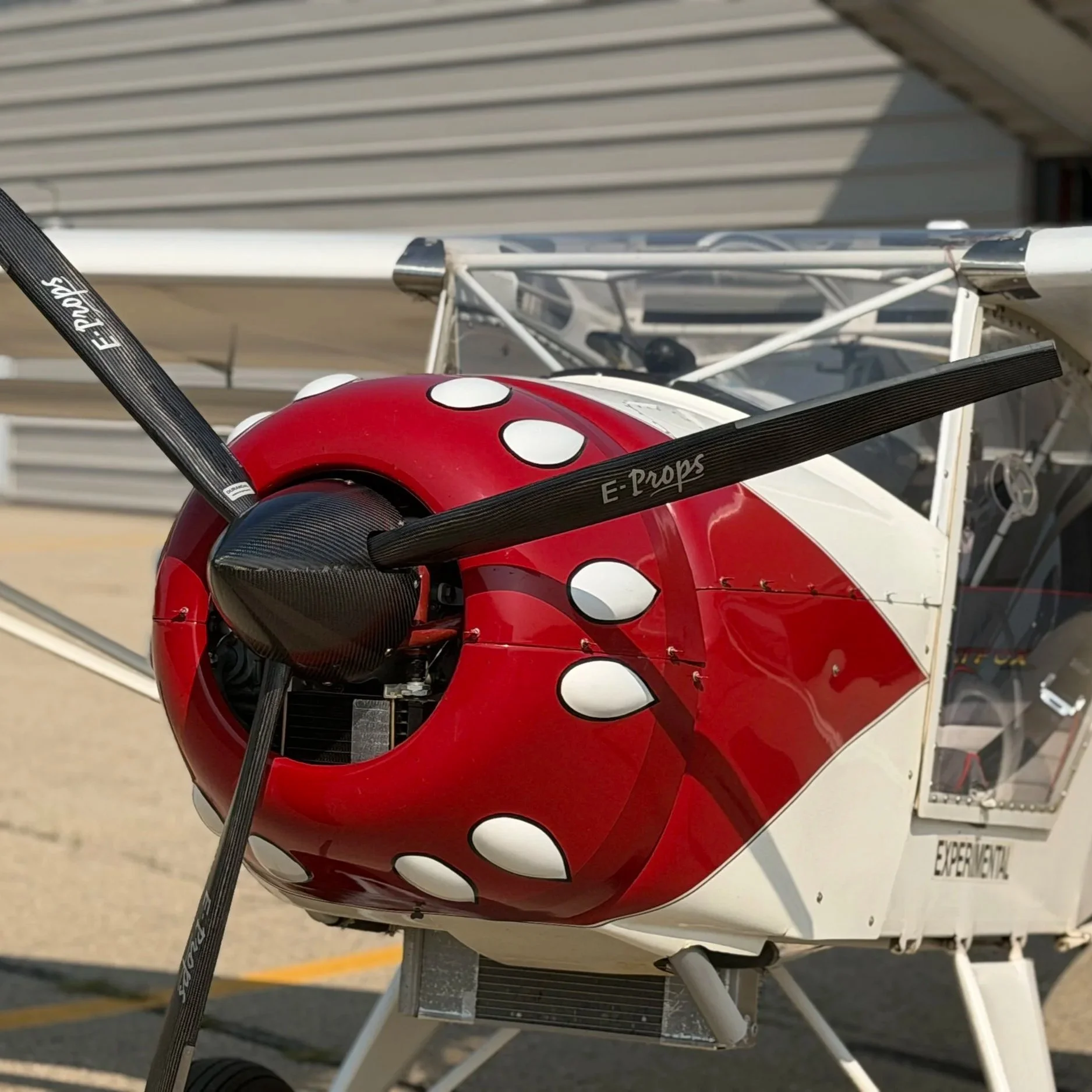 Another happy Kitfox + its new E-Props.