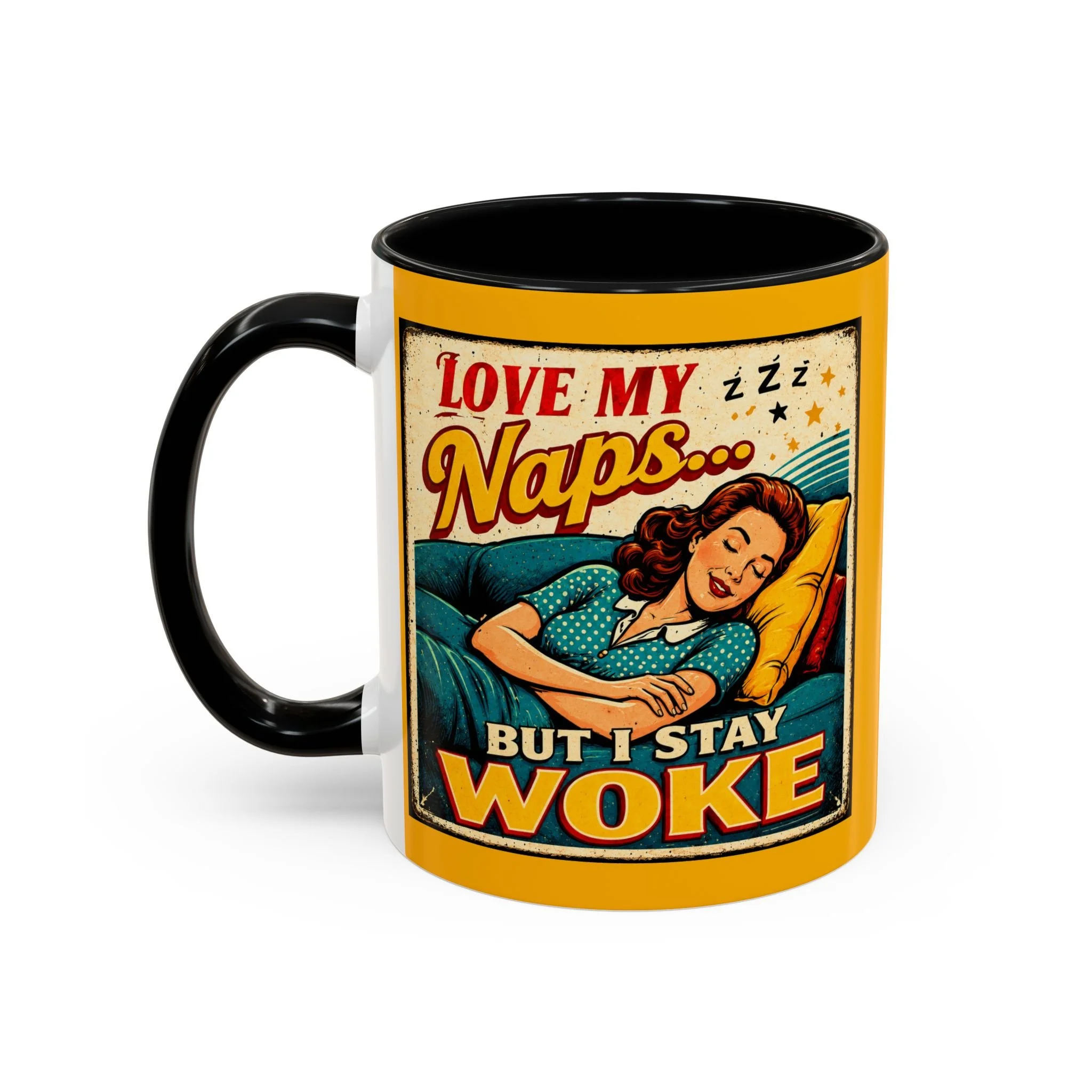 Love My Naps But I Stay Woke Mug