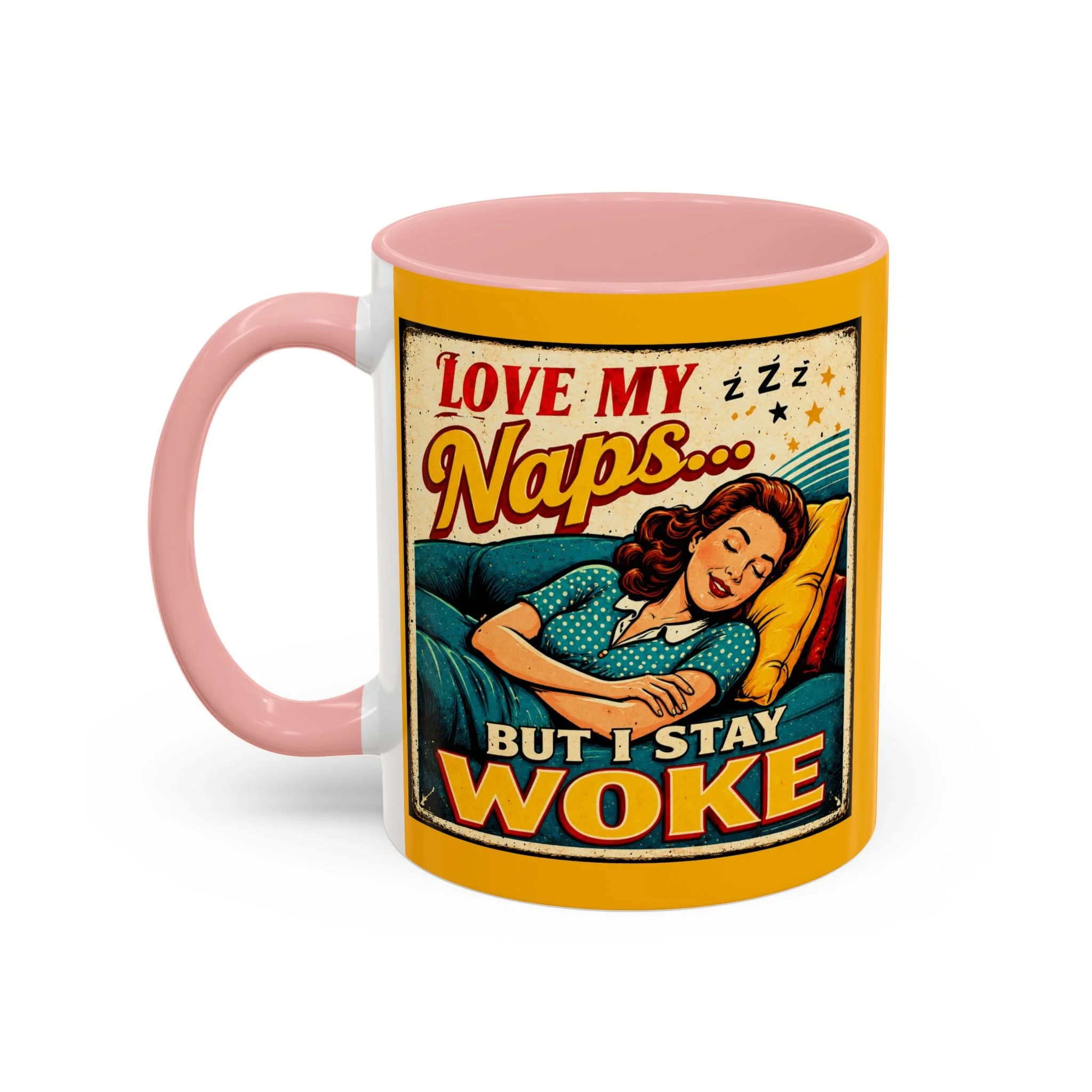 Love My Naps But I Stay Woke Mug