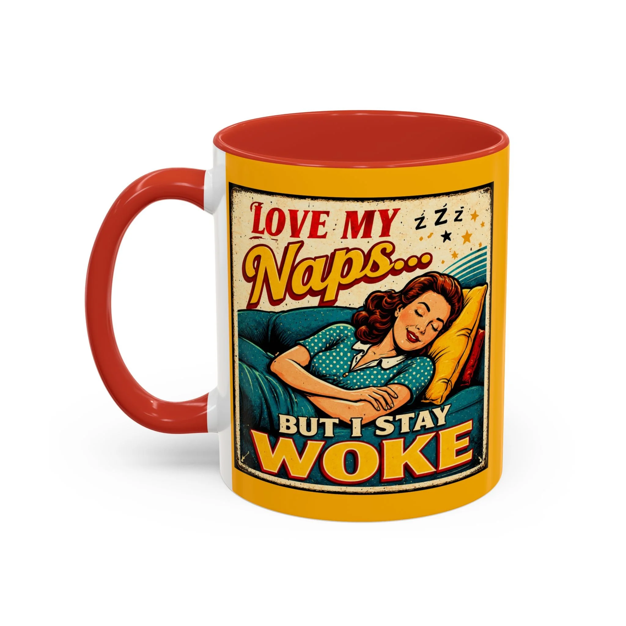 Love My Naps But I Stay Woke Mug