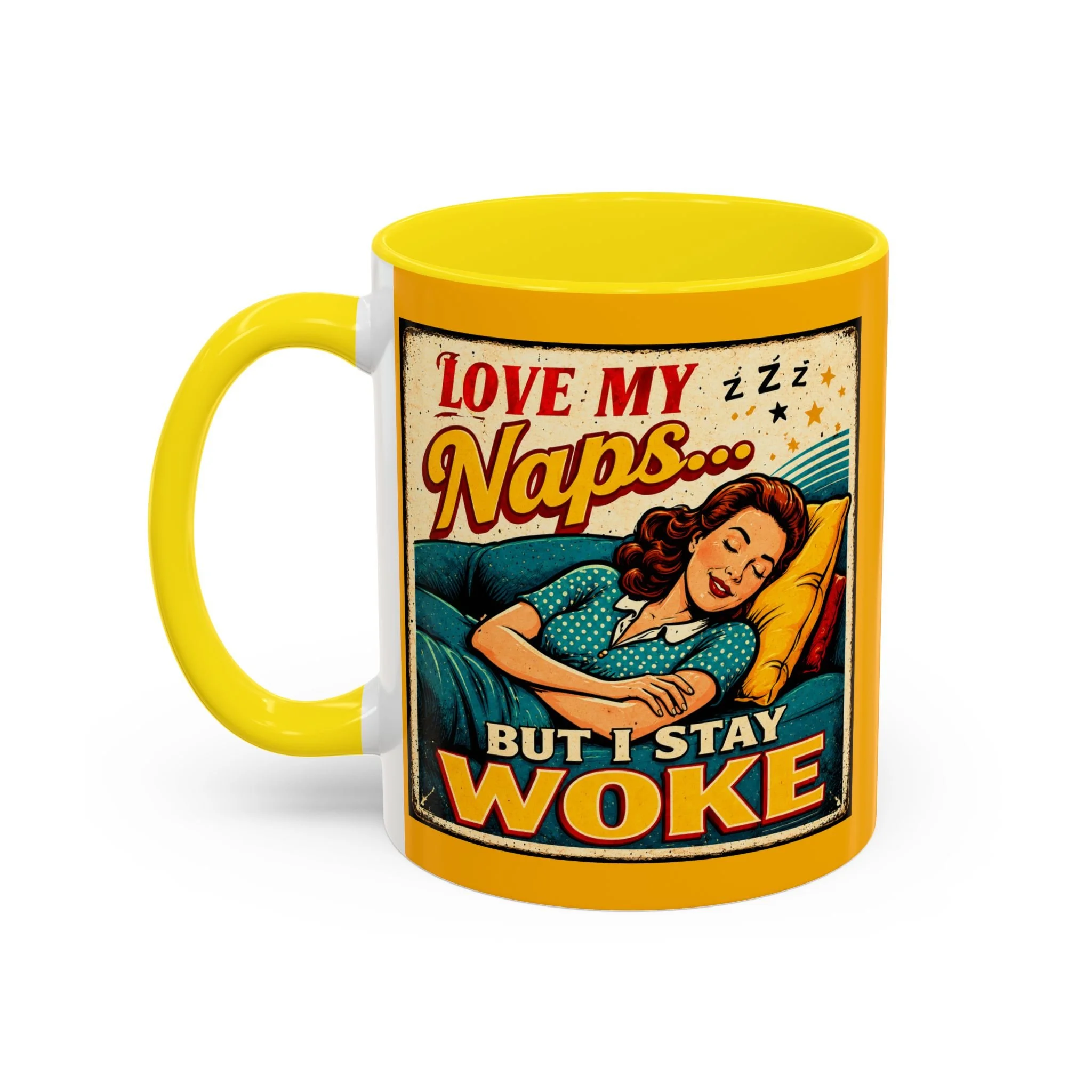 Love My Naps But I Stay Woke Mug