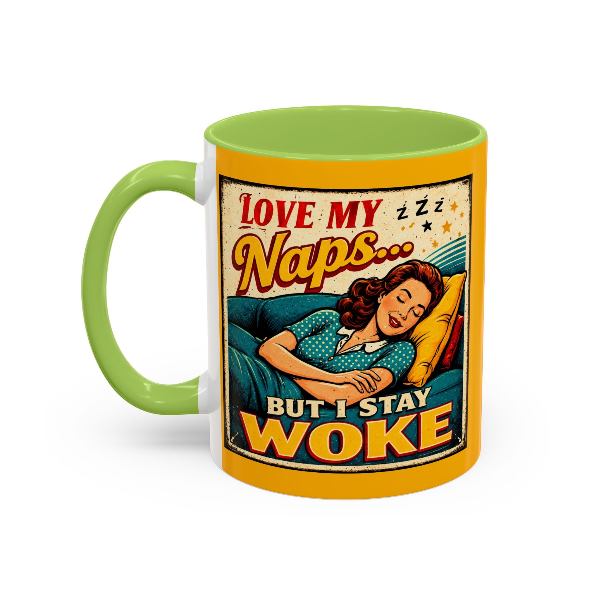 Love My Naps But I Stay Woke Mug