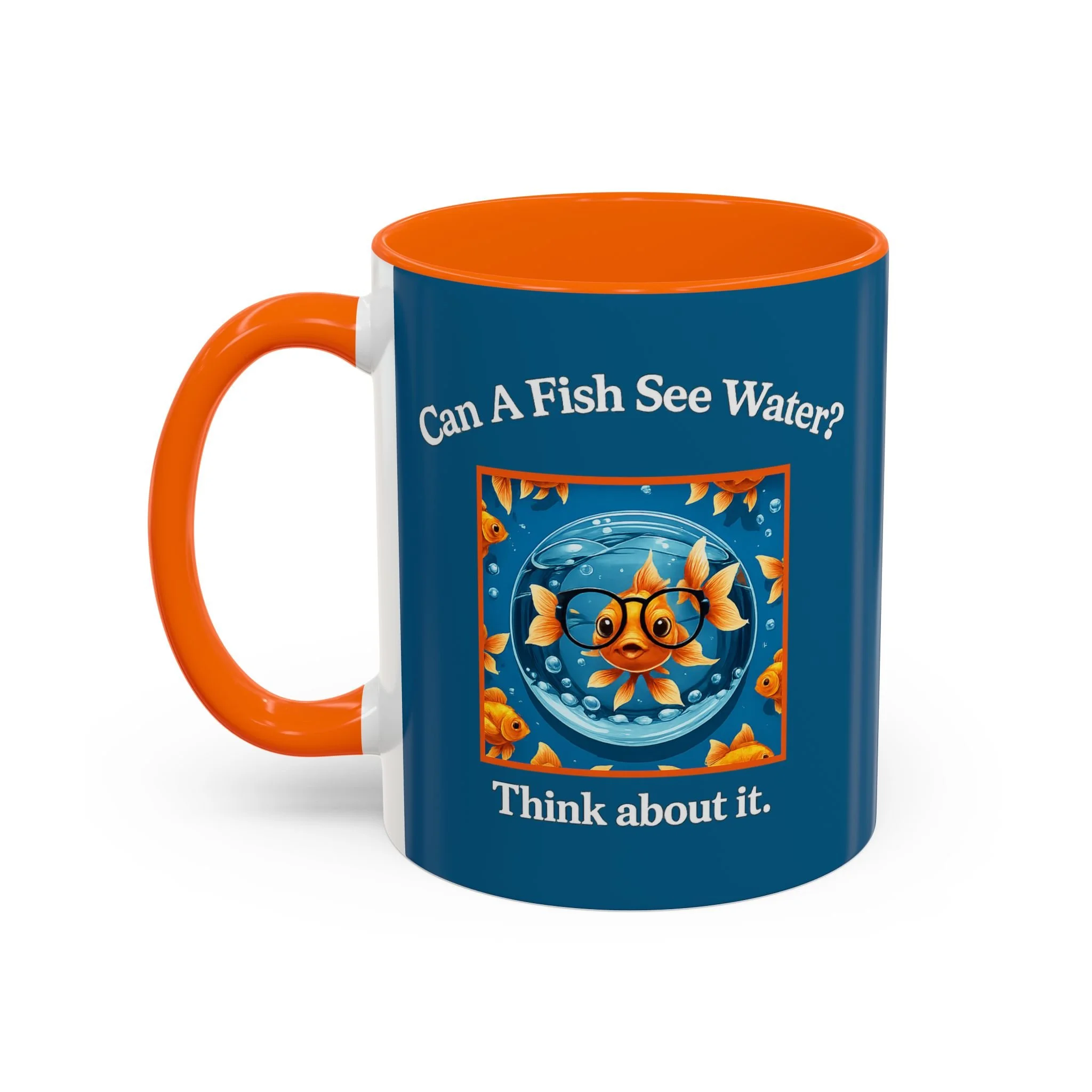 Can a Fish See Water? Mug