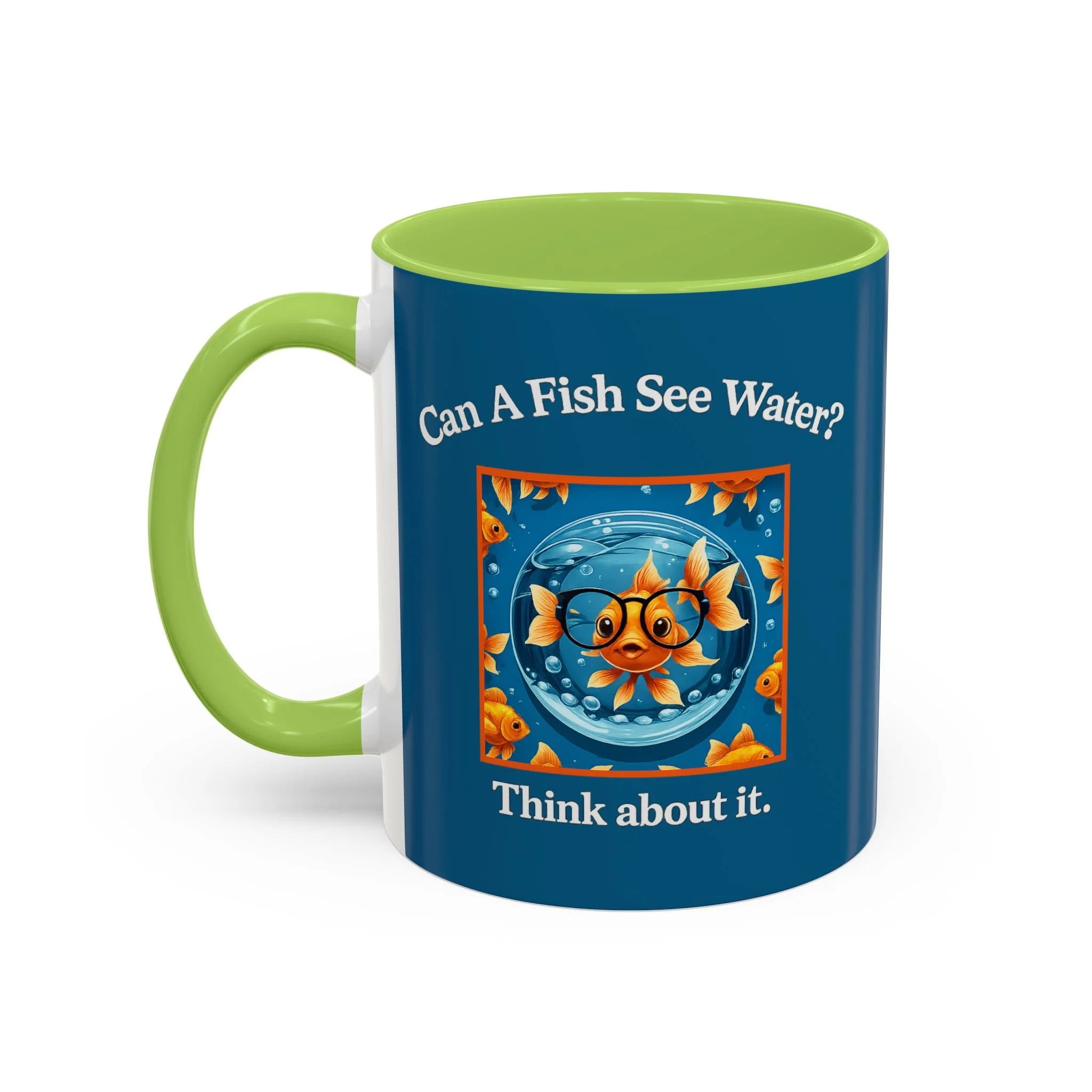 Can a Fish See Water? Mug