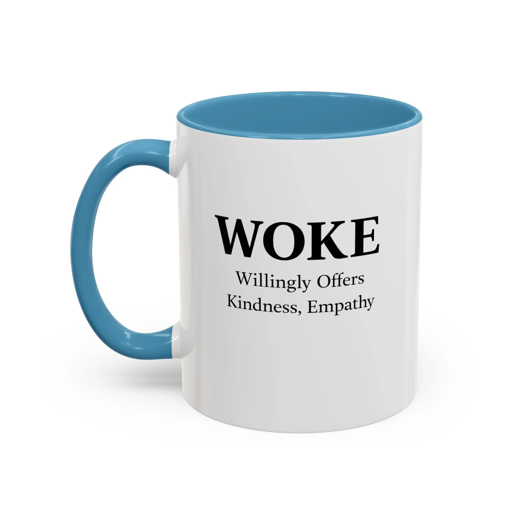 WOKE Willingly Offers Kindness, Empathy Mug