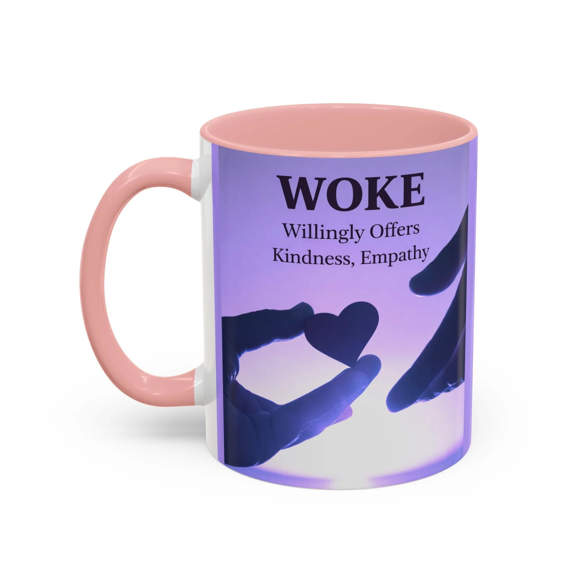 Woke Willingly Offers Kindness, Empathy Mug (11/15 oz)