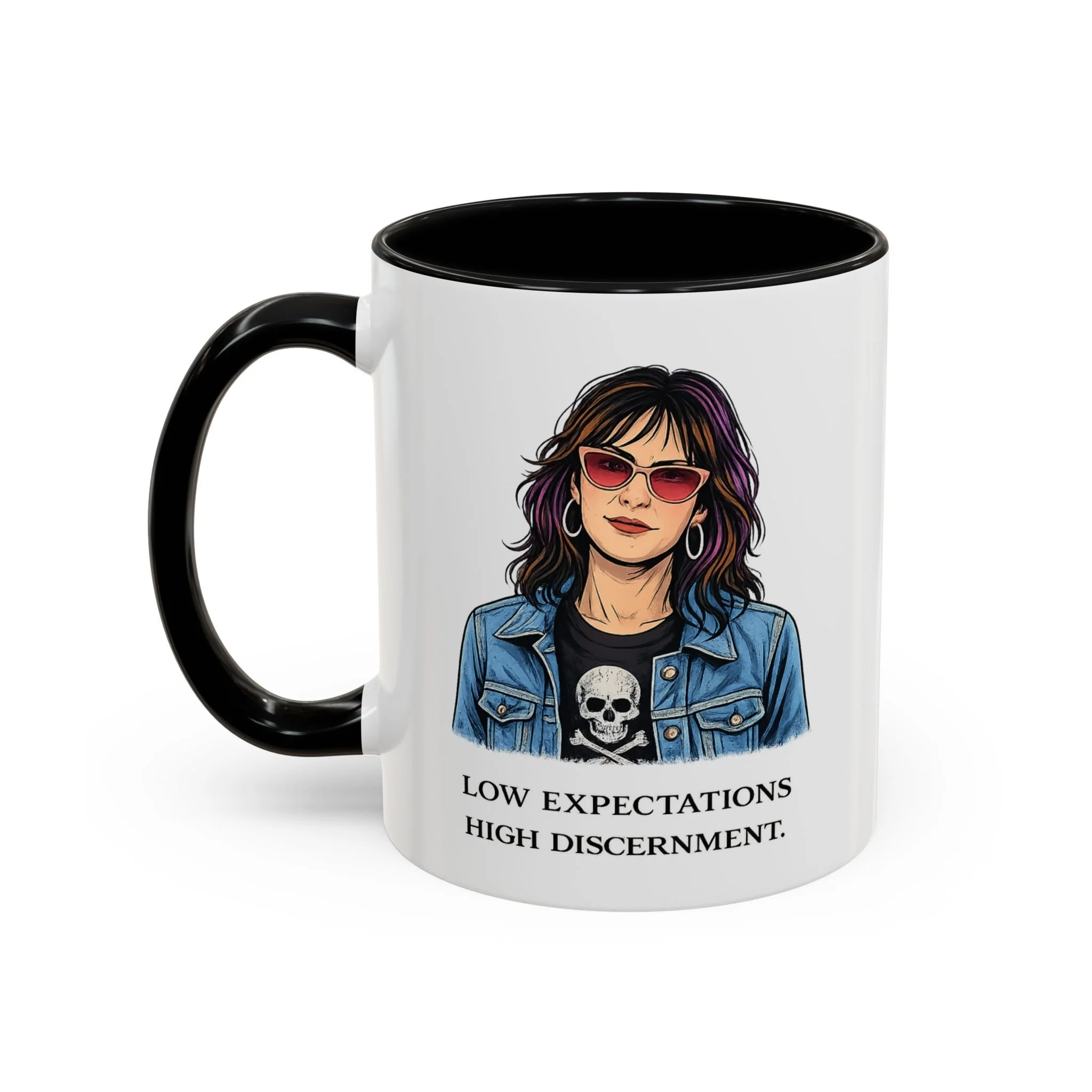 Gen X Low Expectations/High Discernment Mug