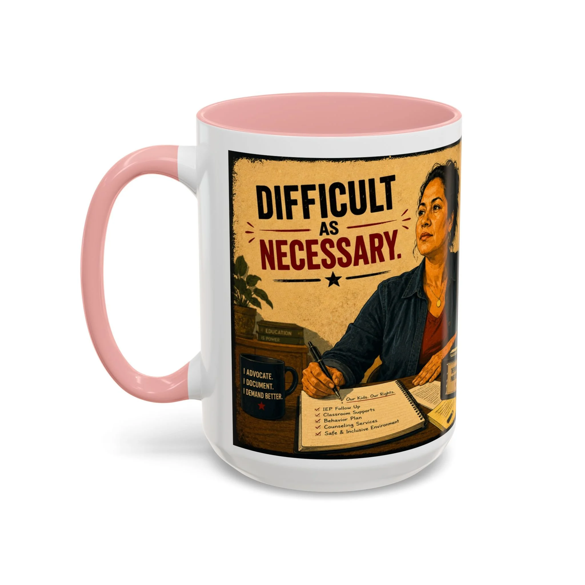 Difficult as Necessary Mug