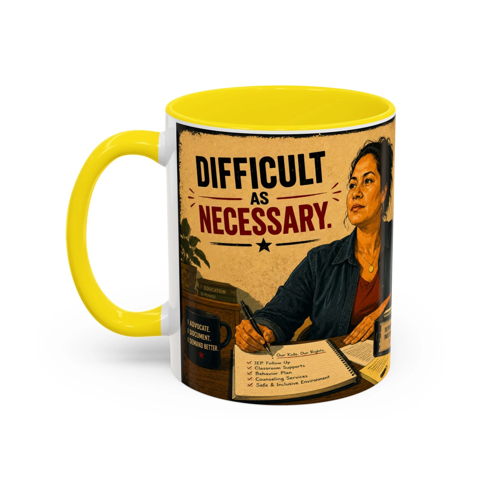 Difficult as Necessary Mug