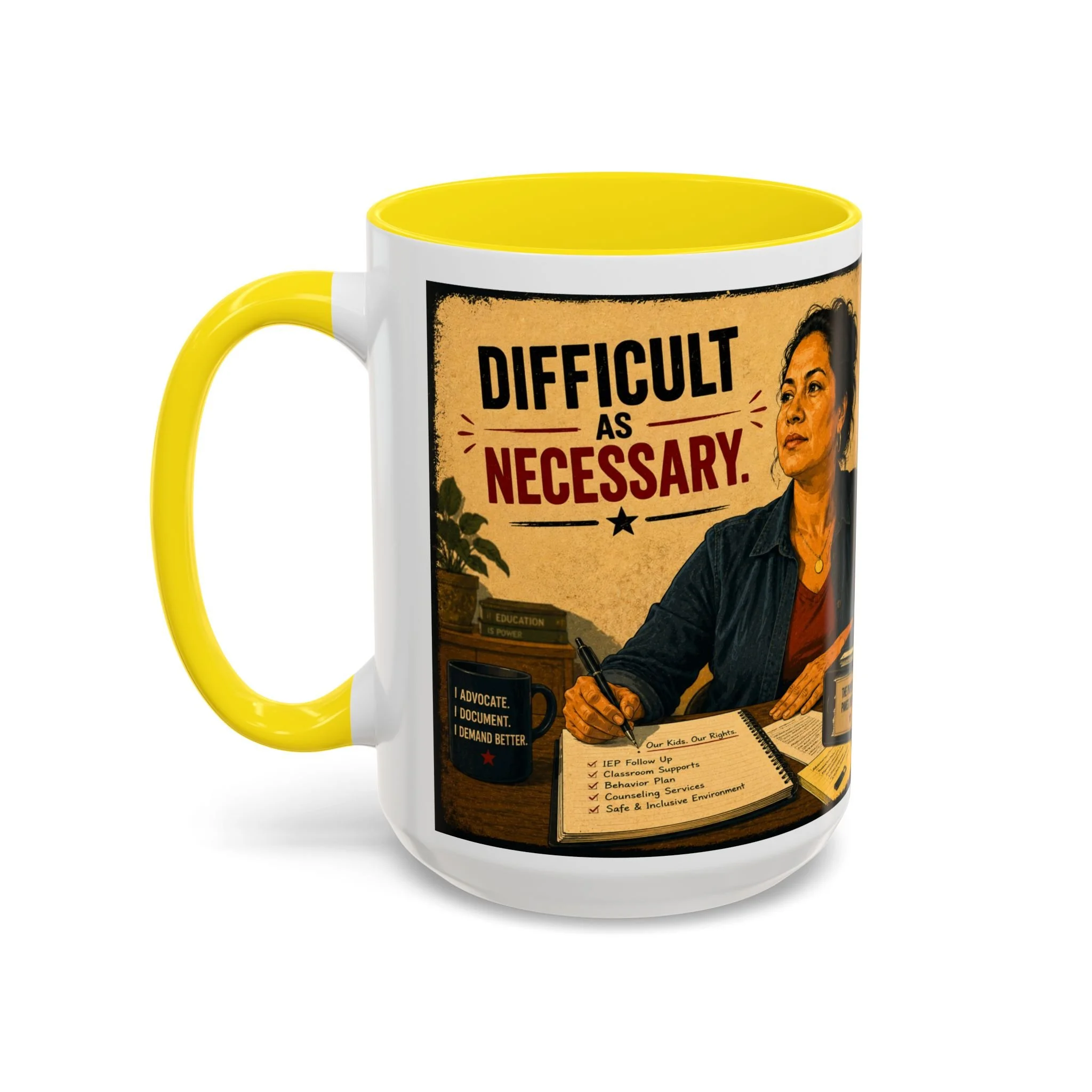 Difficult as Necessary Mug