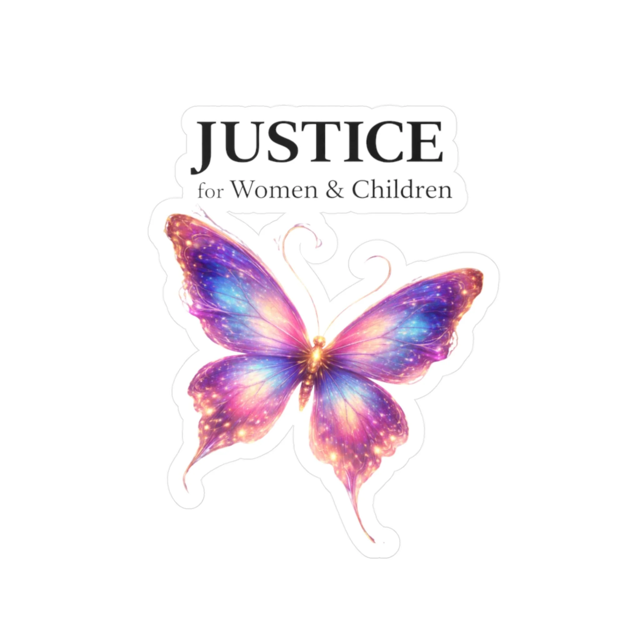 Justice for Women & Children Sticker