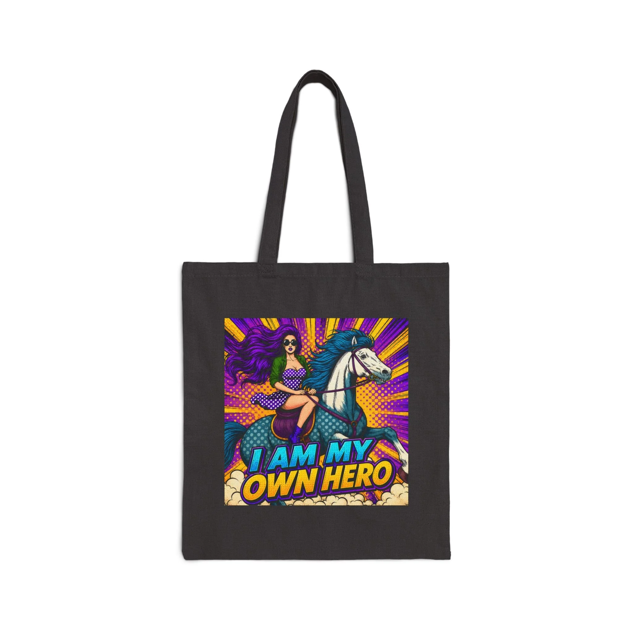 I AM MY OWN HERO Canvas Tote