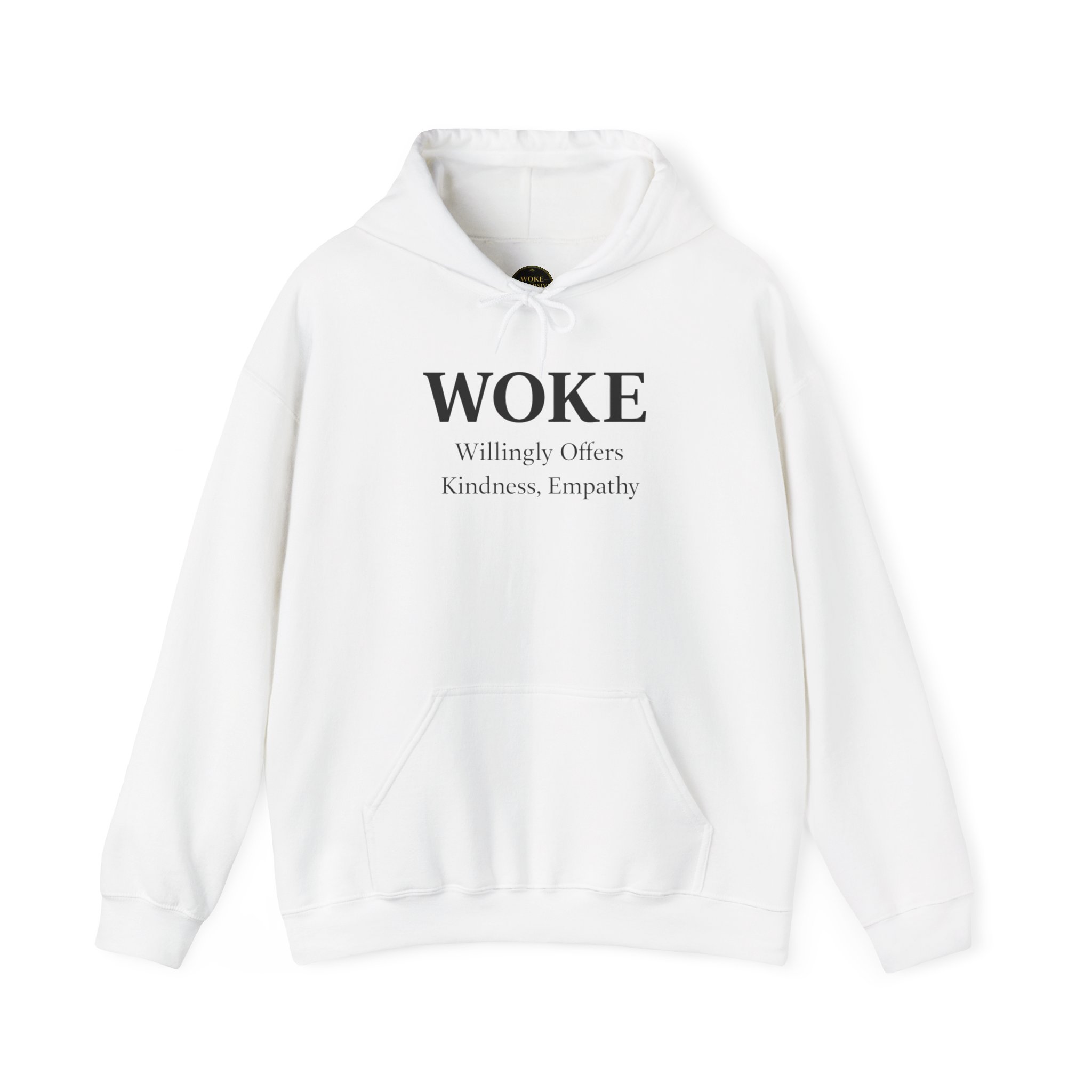 WOKE Willingly Offers Kindness, Empathy Hoodie