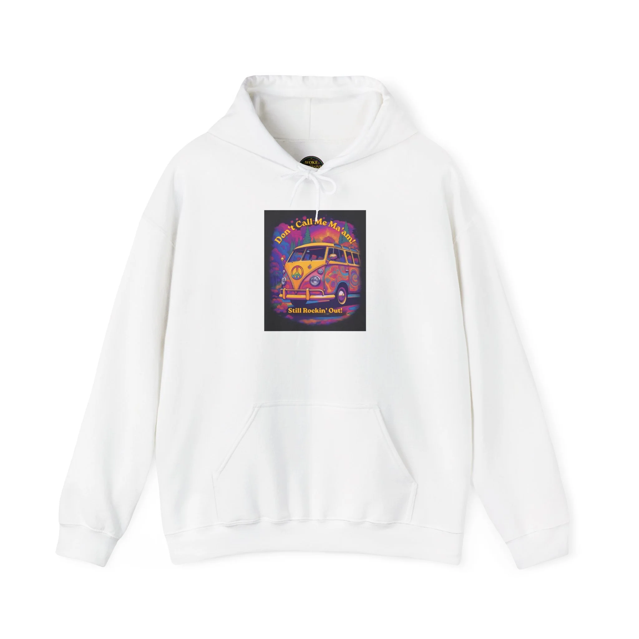 For Boomers Don't Call Me Ma'am. Still Rockin' Out. Hoodie
