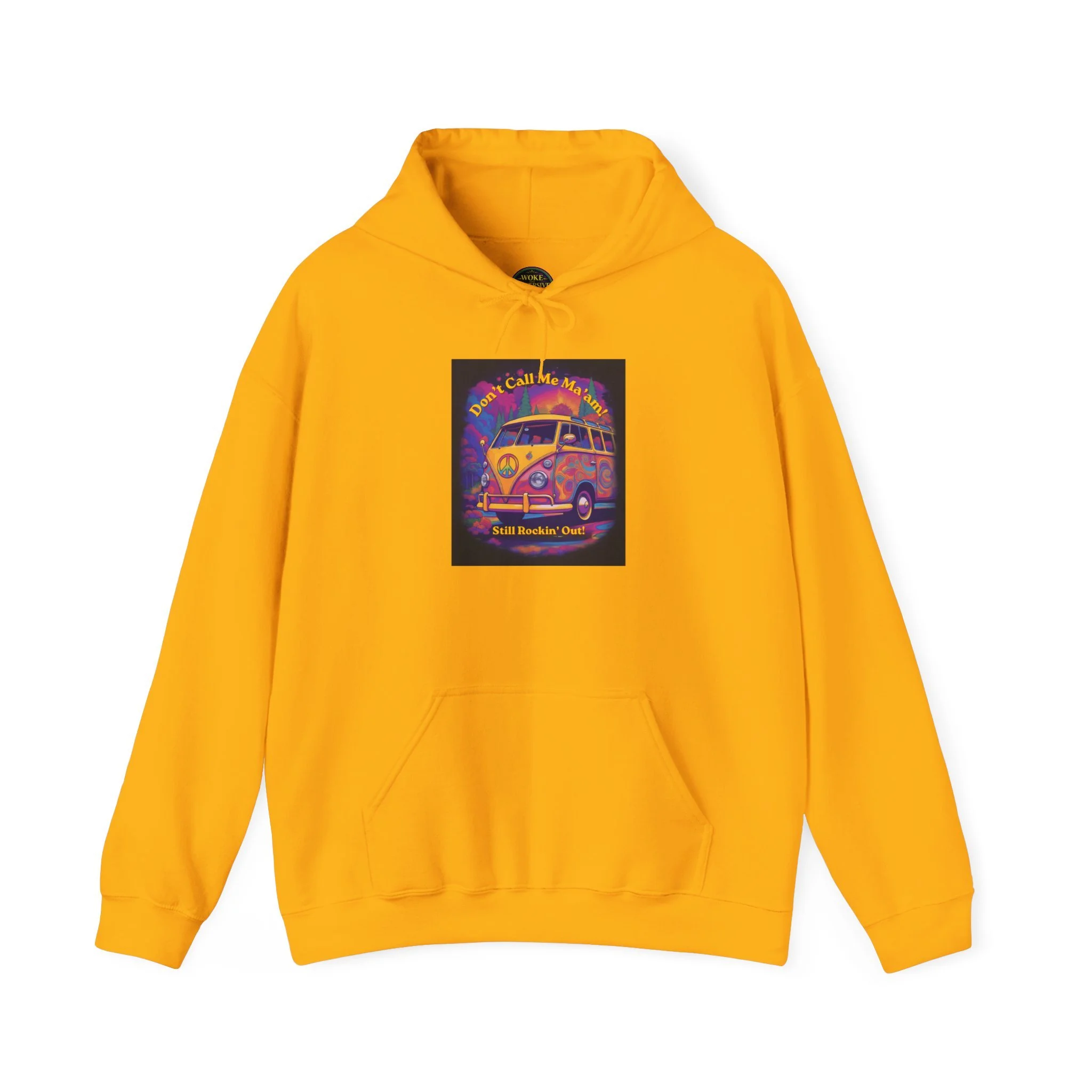 For Boomers Don't Call Me Ma'am. Still Rockin' Out. Hoodie