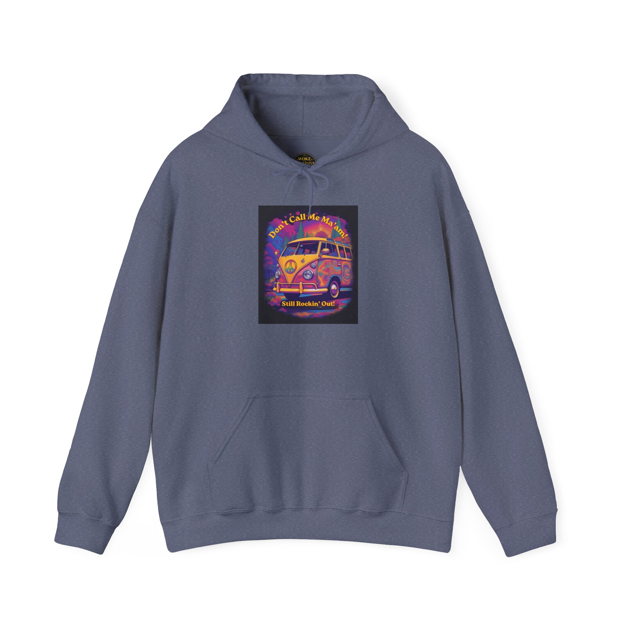 For Boomers Don't Call Me Ma'am. Still Rockin' Out. Hoodie