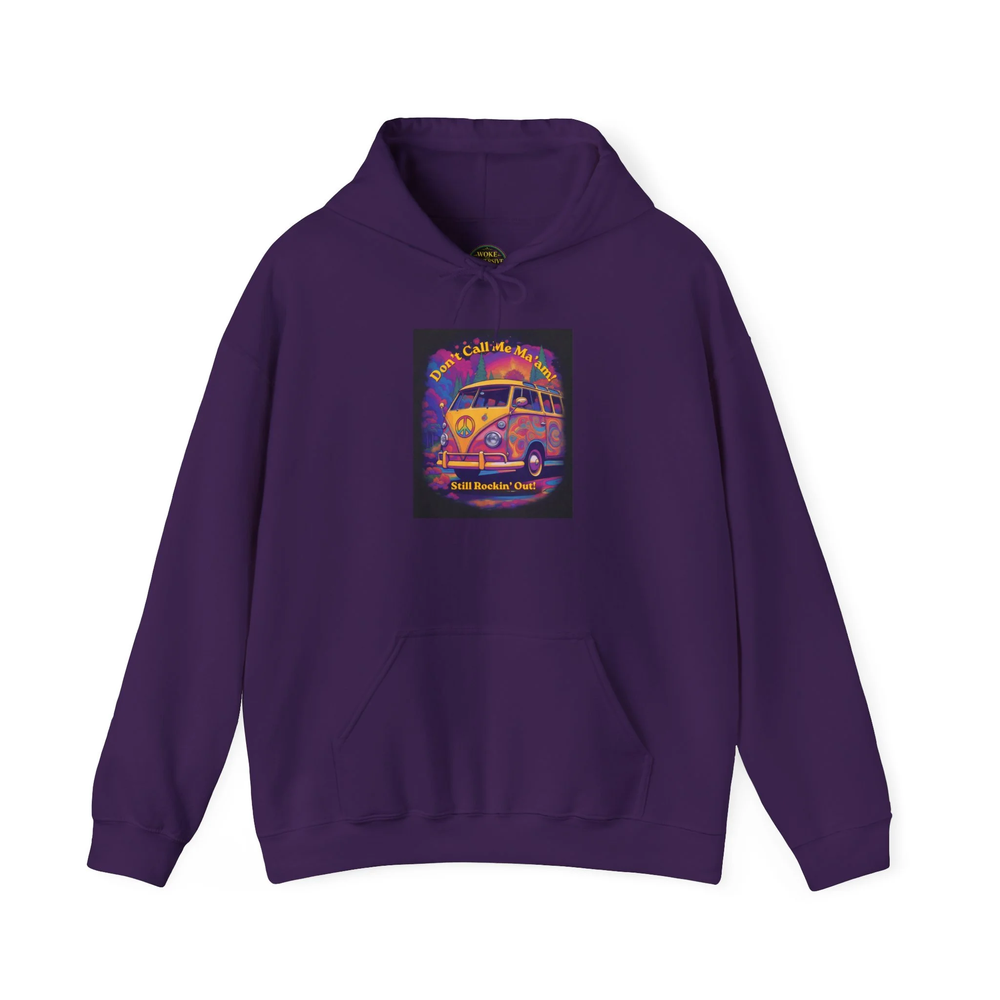 For Boomers Don't Call Me Ma'am. Still Rockin' Out. Hoodie
