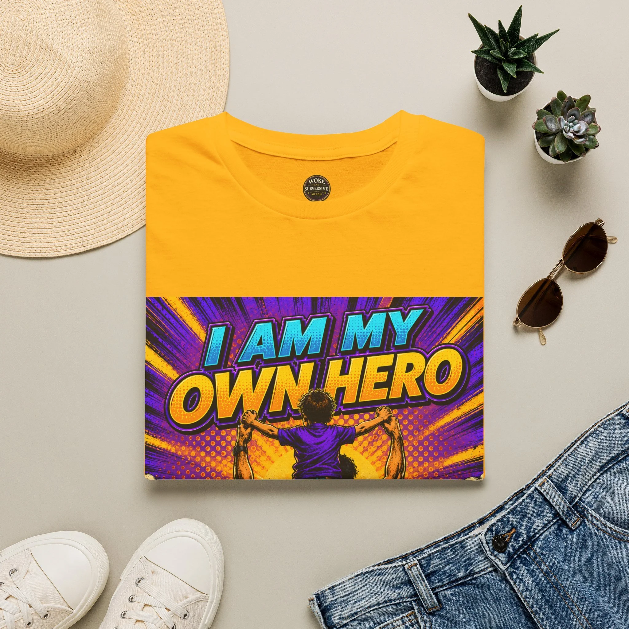 For Dads I Am My Own Hero T-Shirt