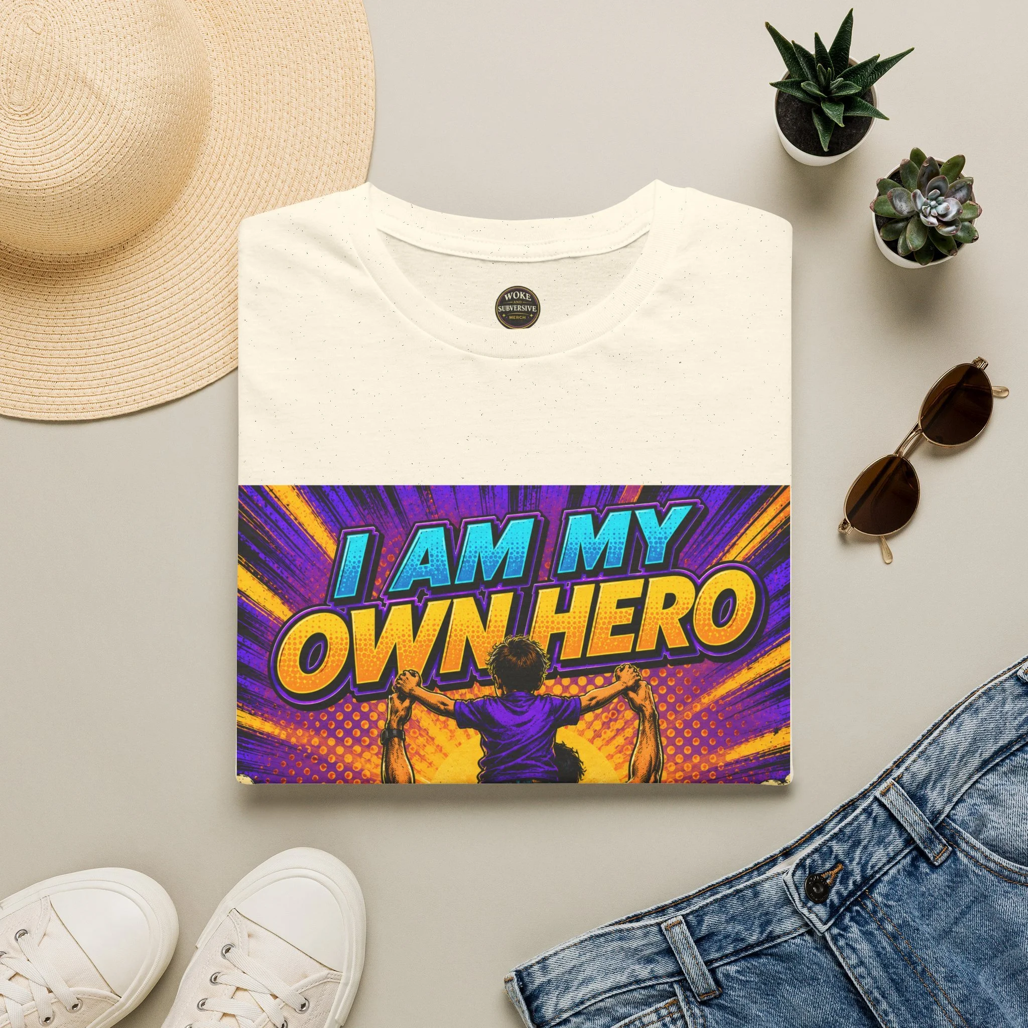 For Dads I Am My Own Hero T-Shirt