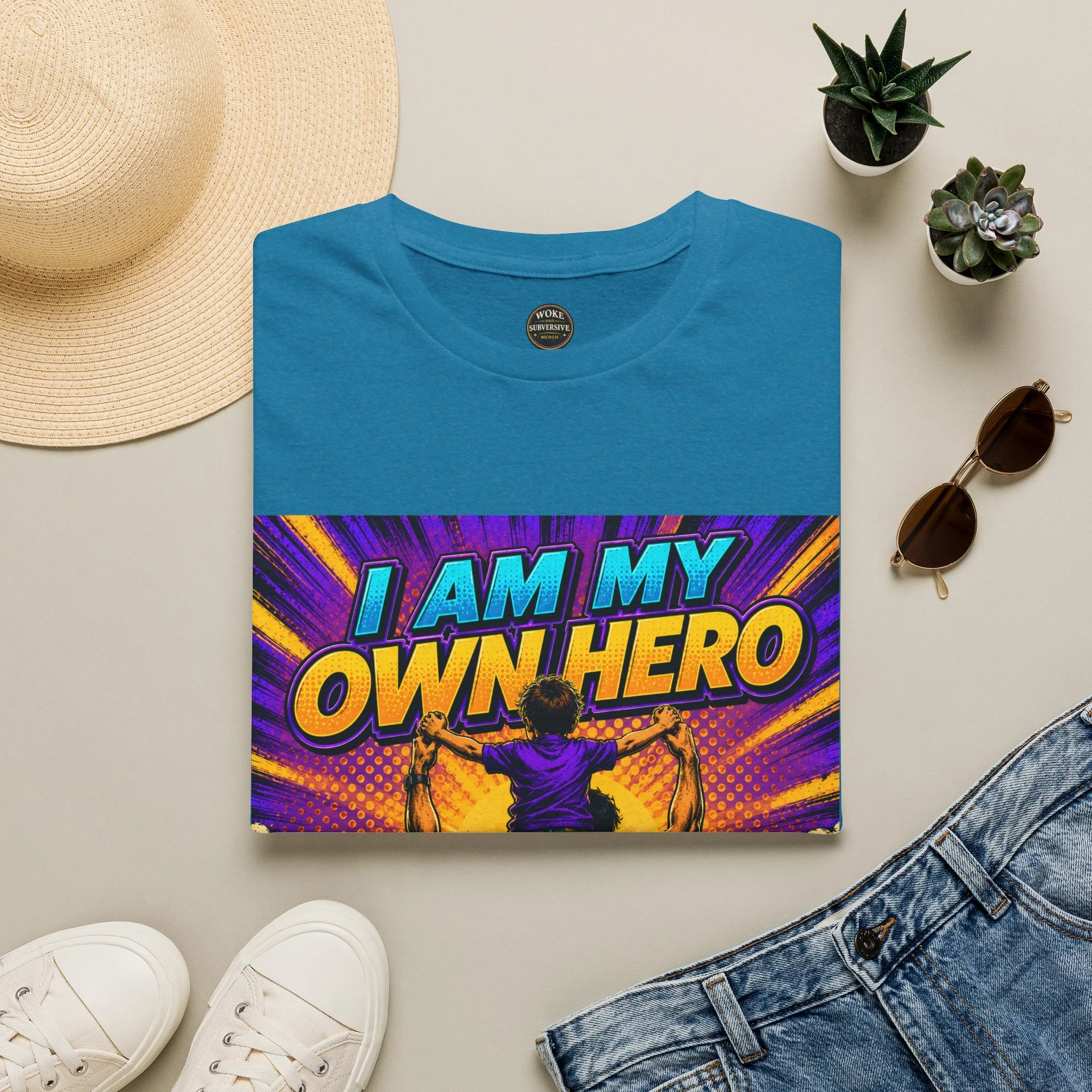 For Dads I Am My Own Hero T-Shirt