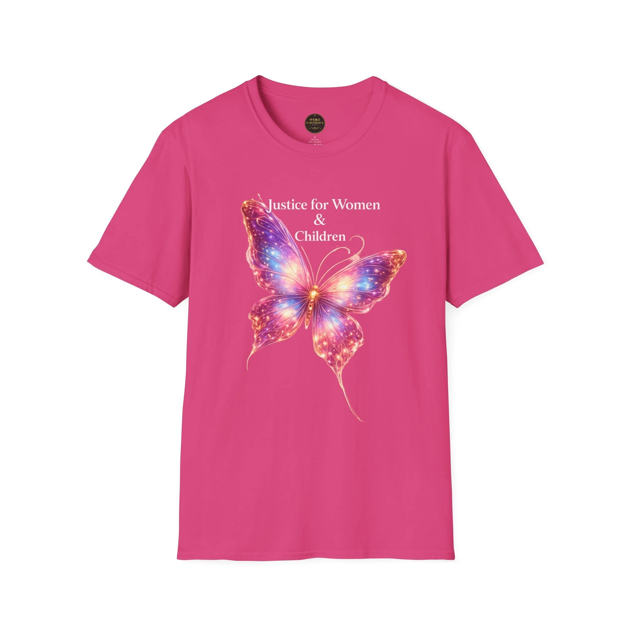 Justice for Women & Children Butterfly T-Shirt