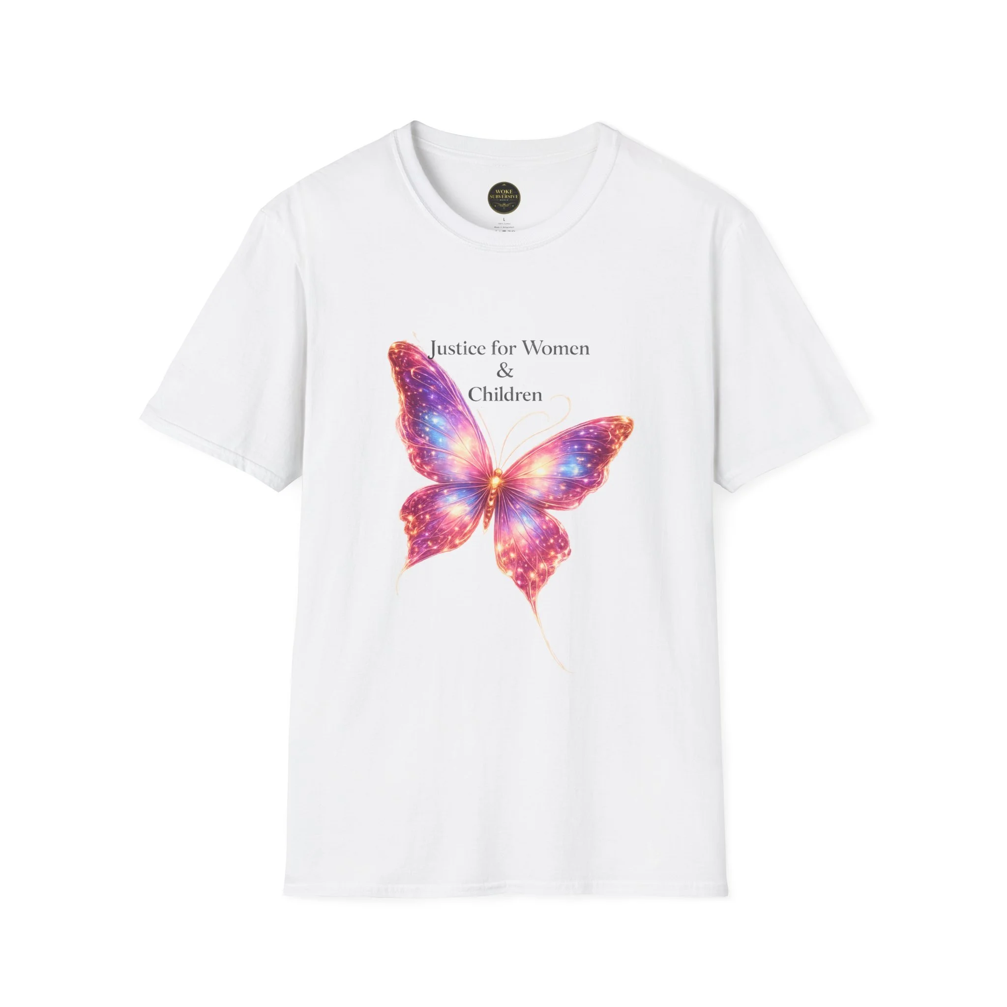 Justice for Women & Children Butterfly T-Shirt