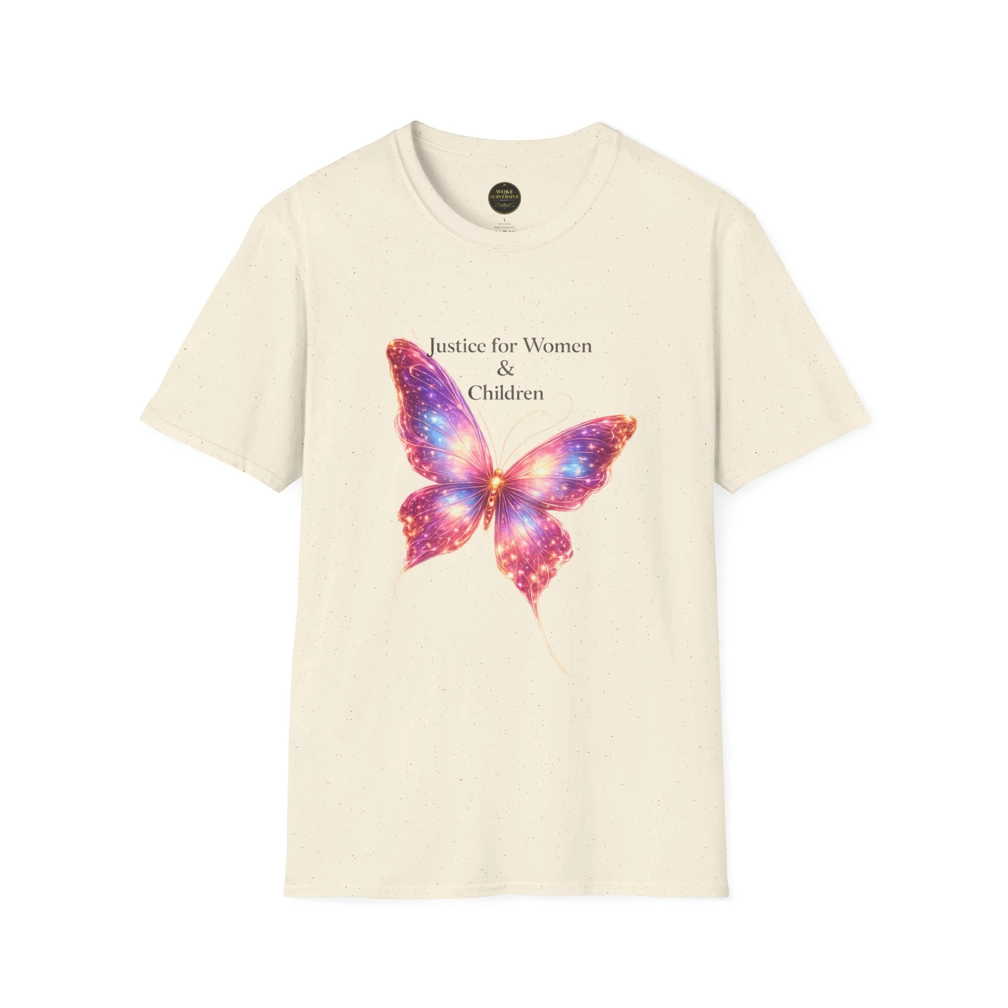 Justice for Women & Children Butterfly T-Shirt