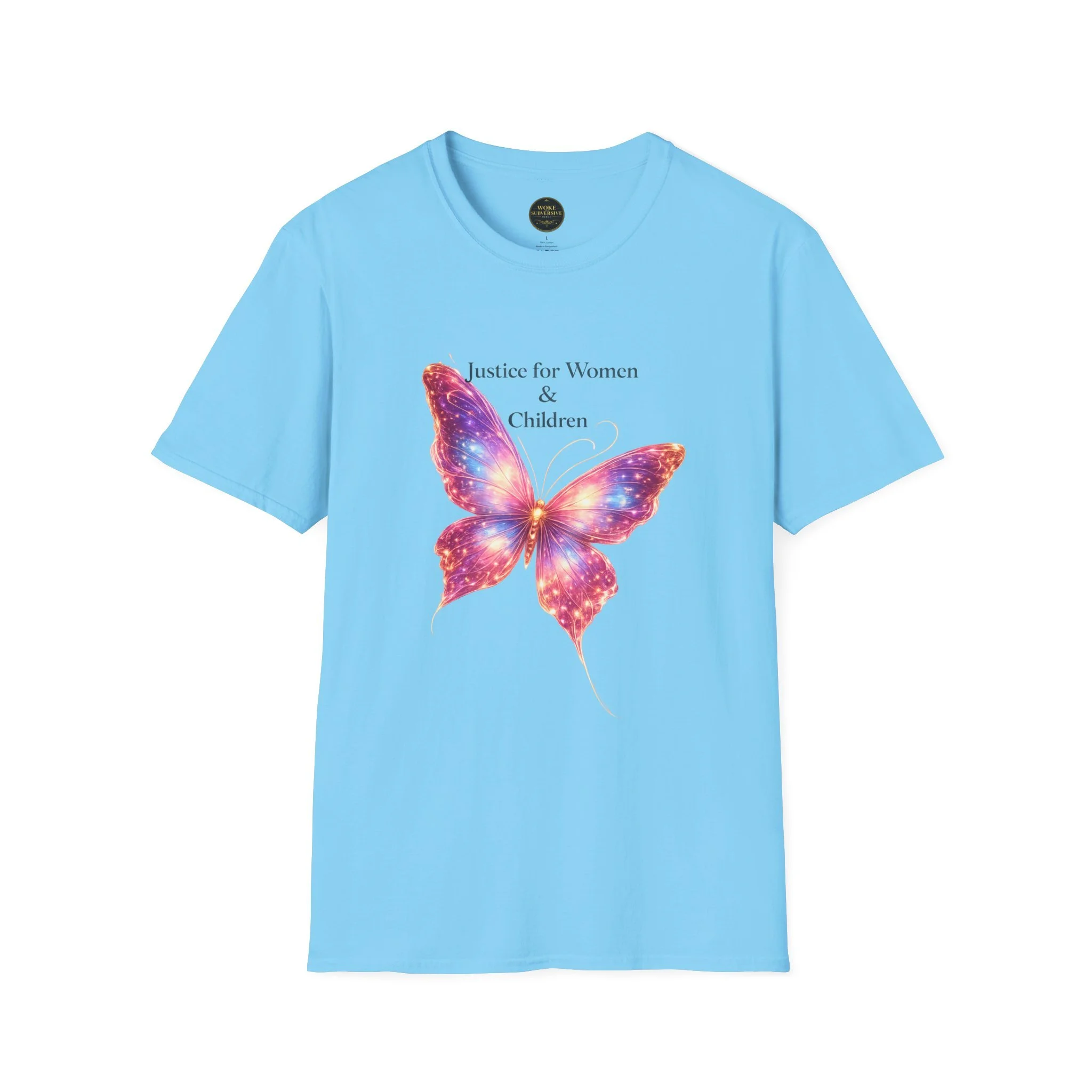 Justice for Women & Children Butterfly T-Shirt