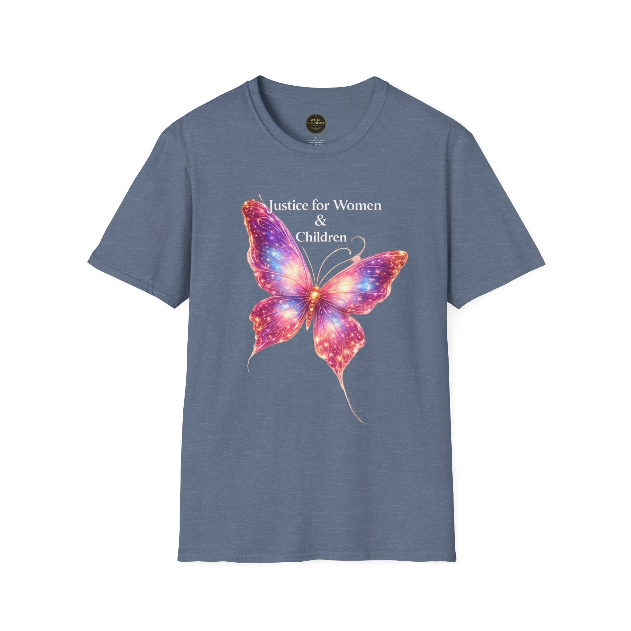 Justice for Women & Children Butterfly T-Shirt