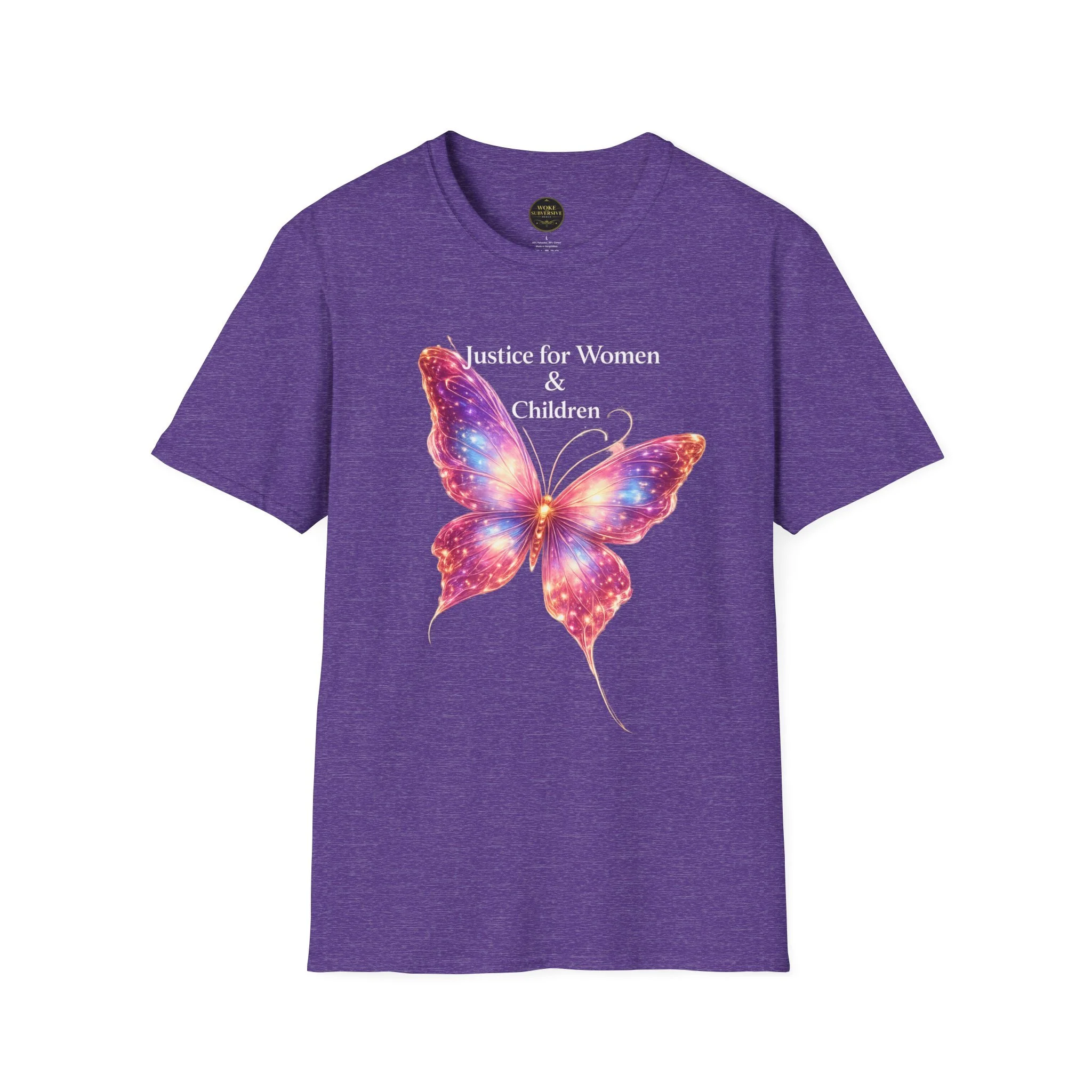Justice for Women & Children Butterfly T-Shirt