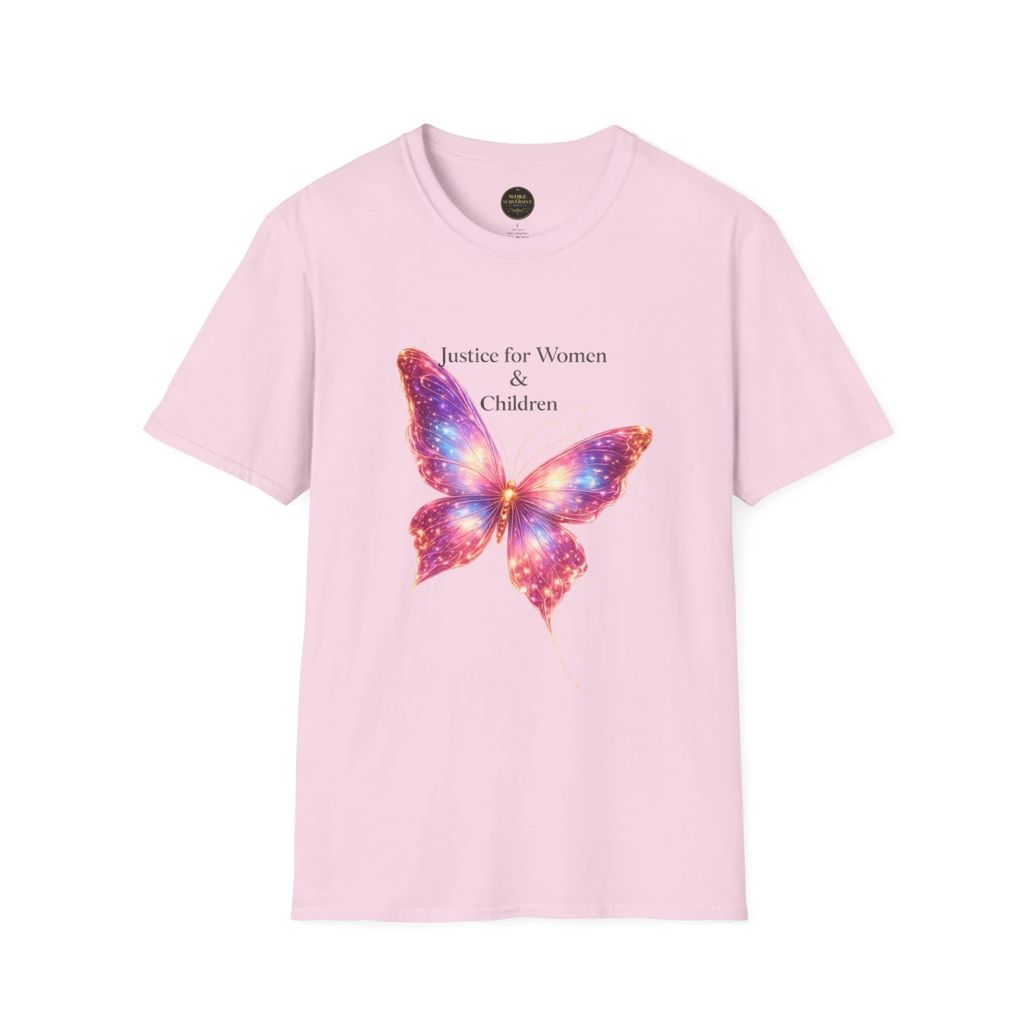 Justice for Women & Children Butterfly T-Shirt
