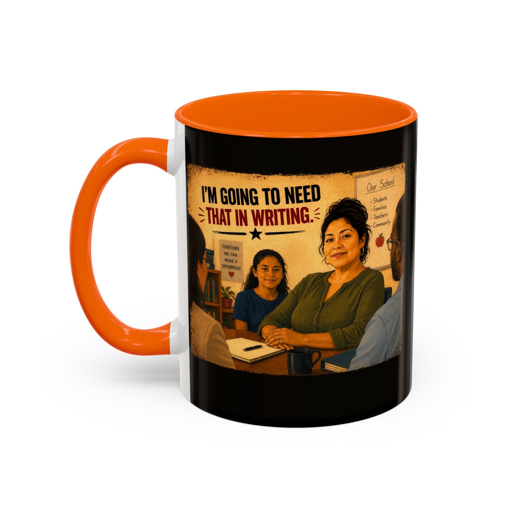I'm going to need that in writing Mug