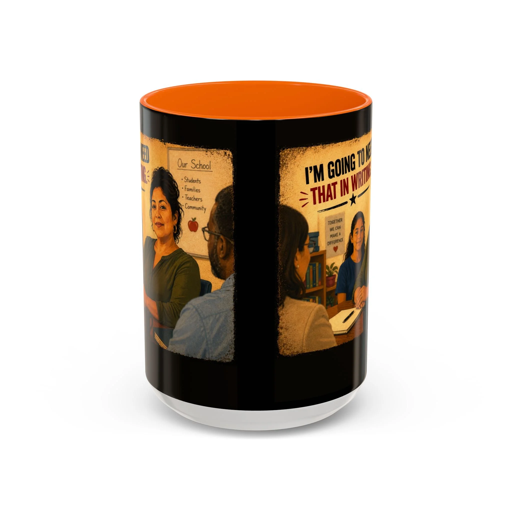 I'm going to need that in writing Mug