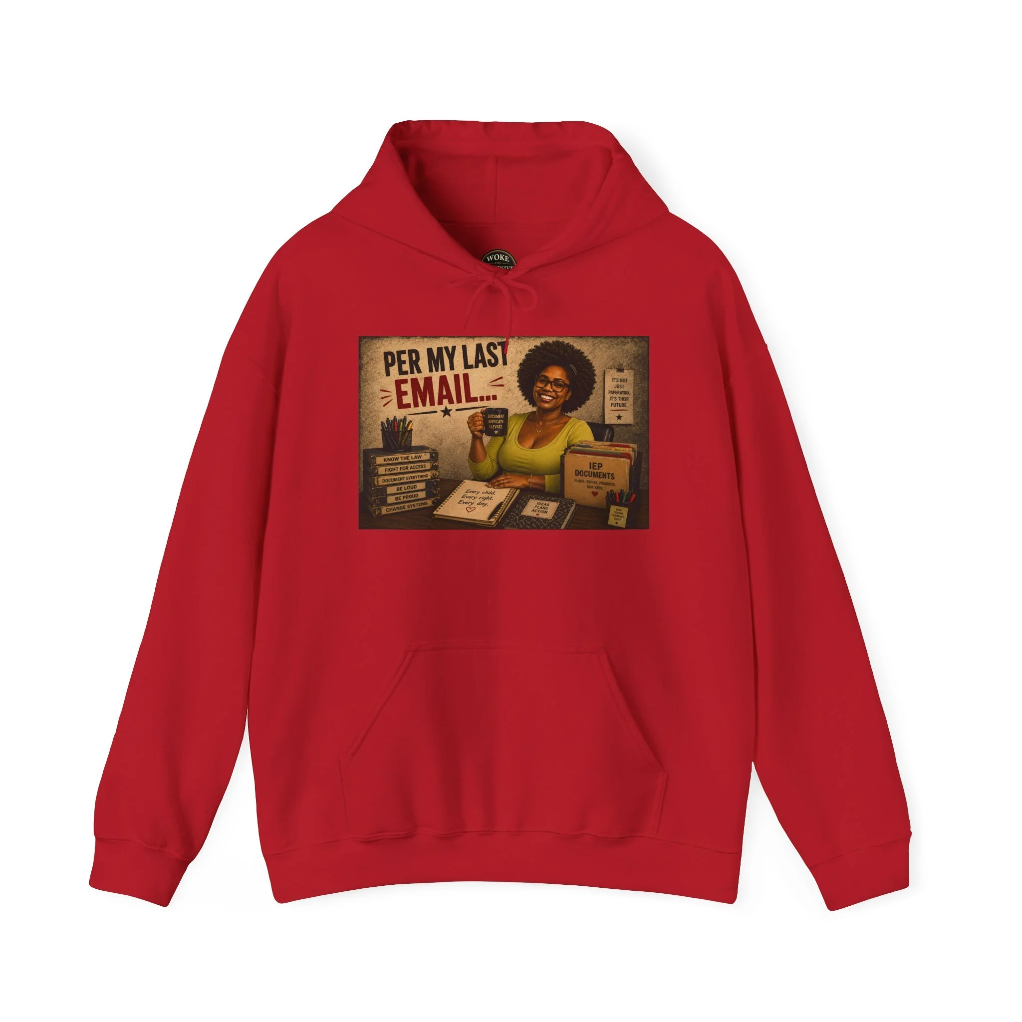 Per my last email Hoodie