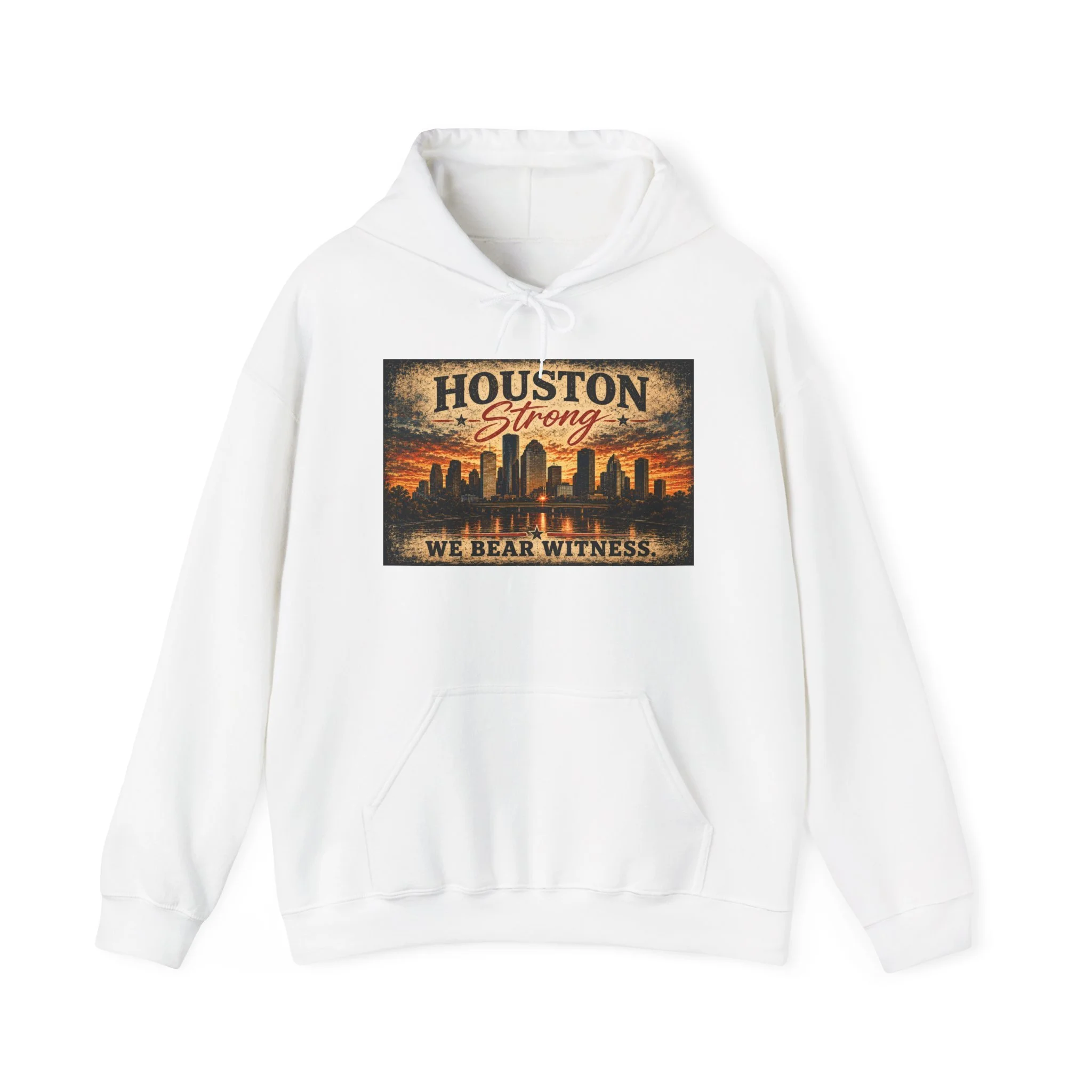 Houston Strong We Bear Witness Hoodie