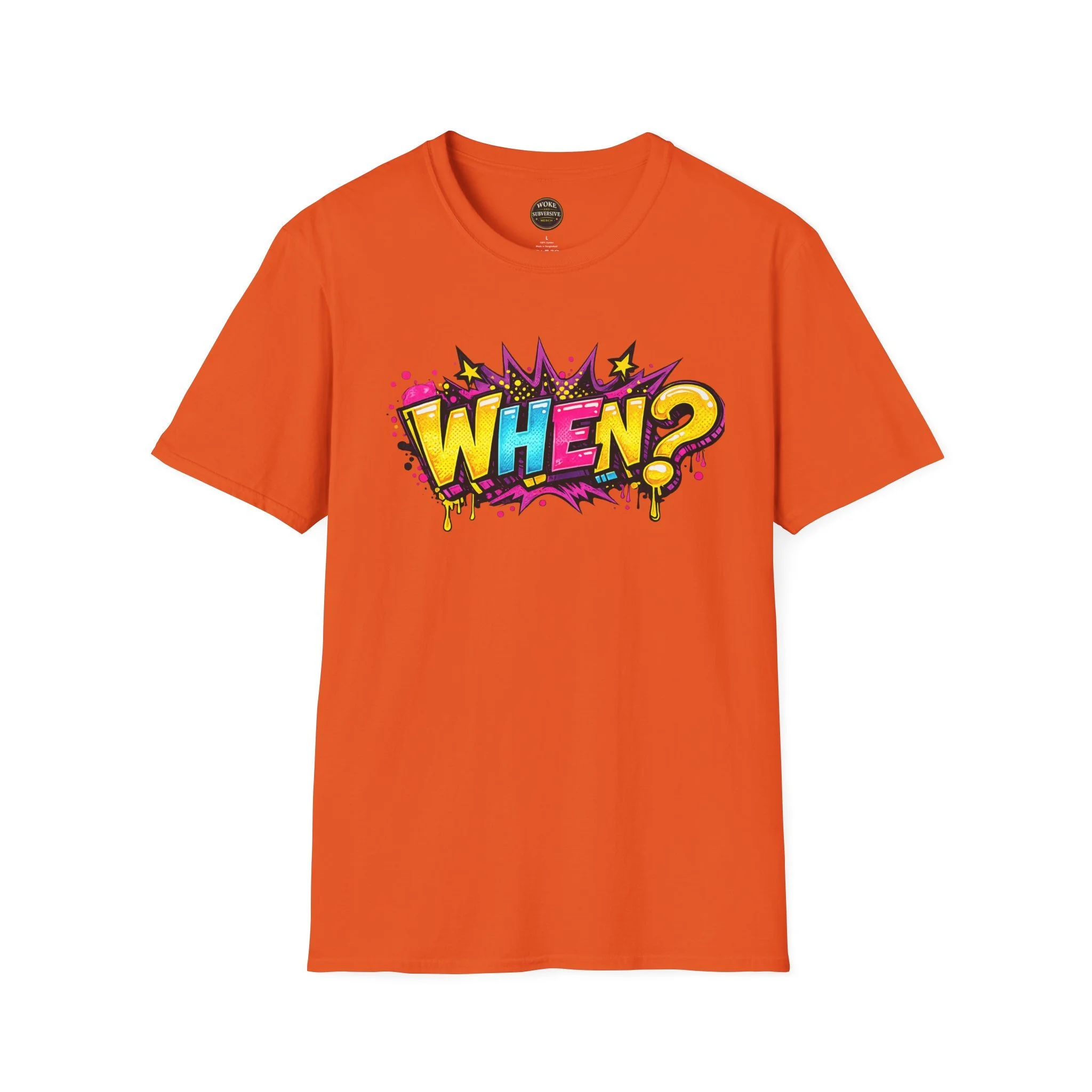The Big Question WHEN? Special Grand Opening Price T-Shirt